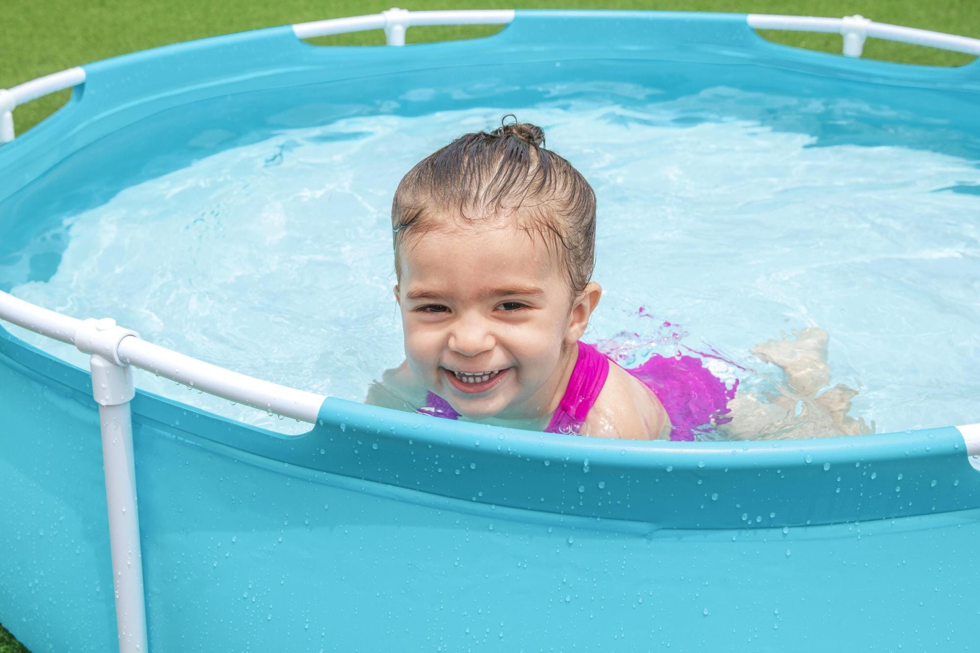 Giochi gonfiabili per bambini Piscinetta per bambini con struttura rigida da 152x38 cm Bestway 5