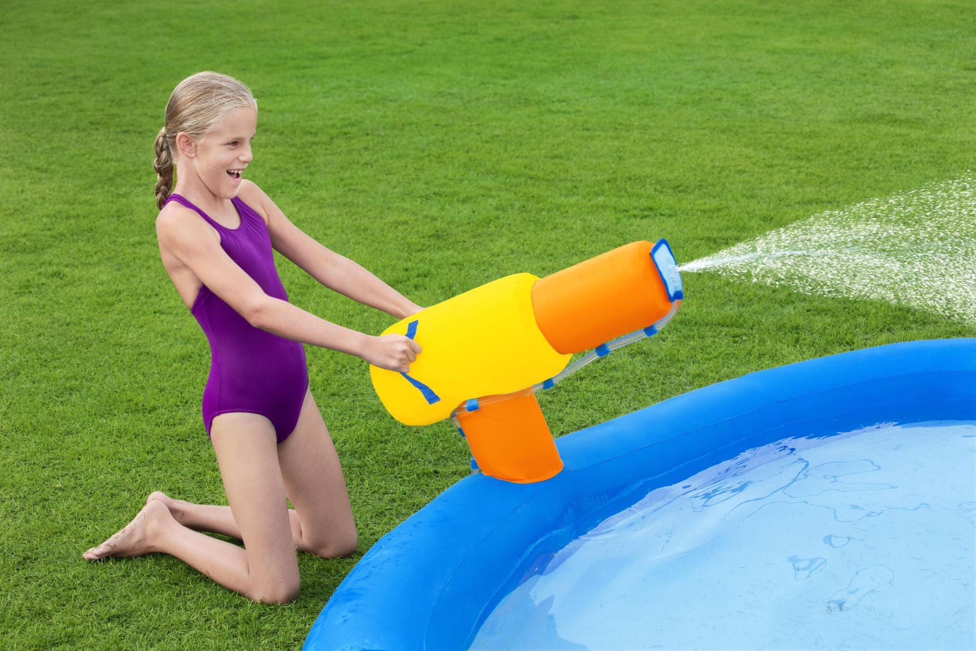 Giochi gonfiabili per bambini Parco acquatico Mount Splashmore Bestway 4