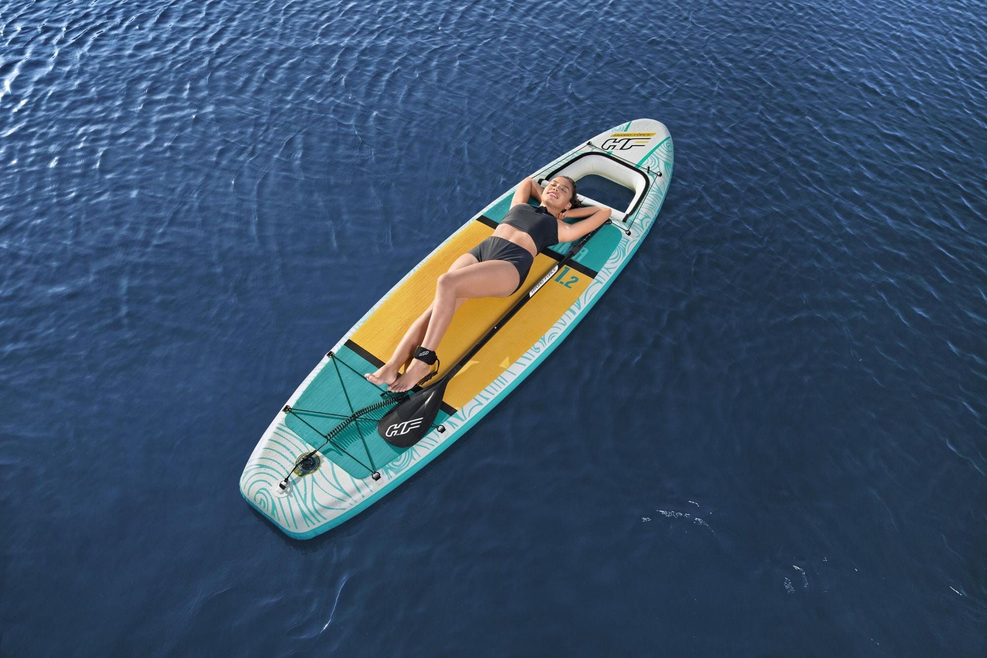 Sport Acquatici Tavola da SUP gonfiabile Panorama da 340x89x15 cm Bestway 4