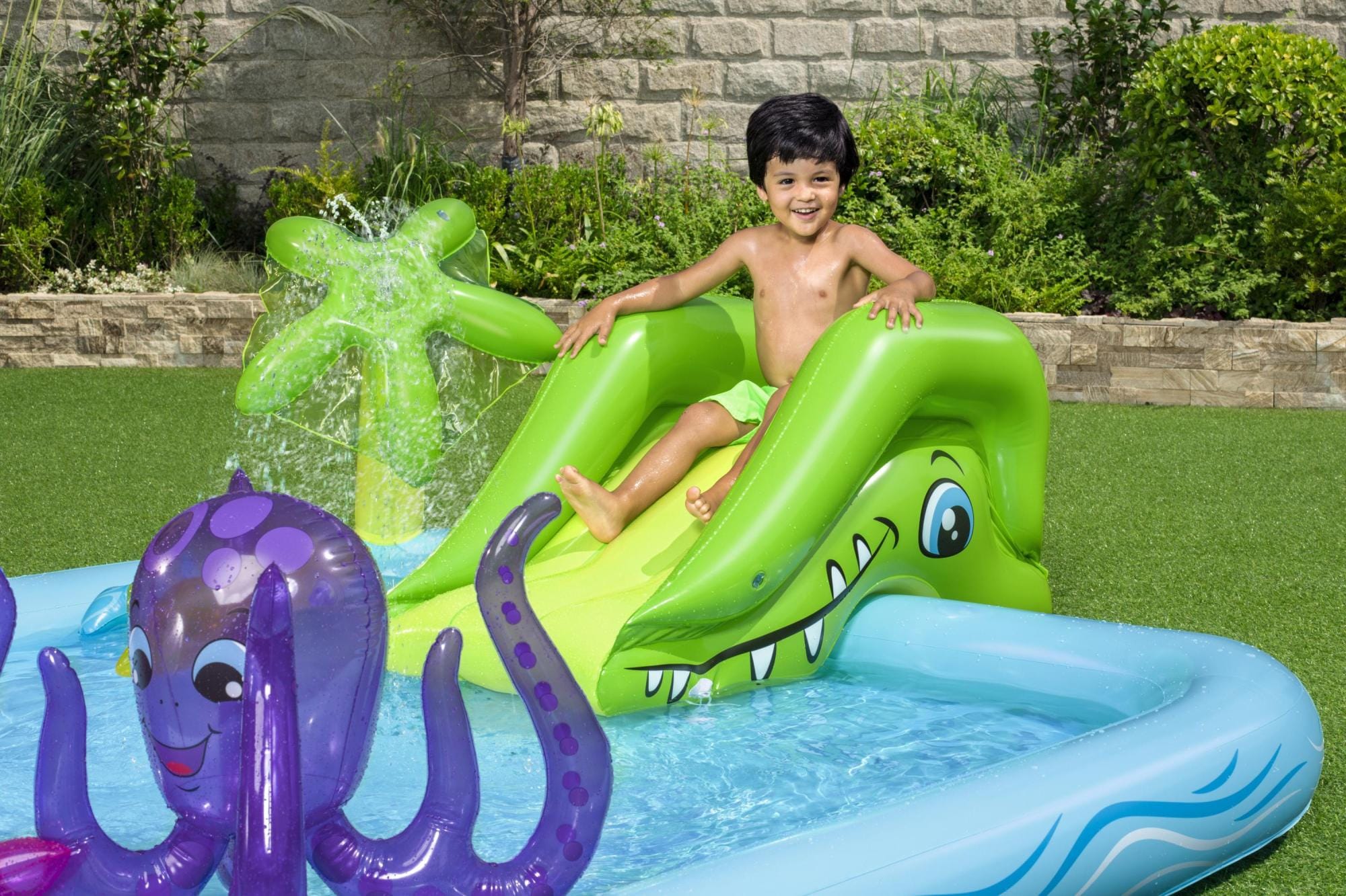 Giochi gonfiabili per bambini Playcenter gonfiabile Acquario Fantastico Bestway 3