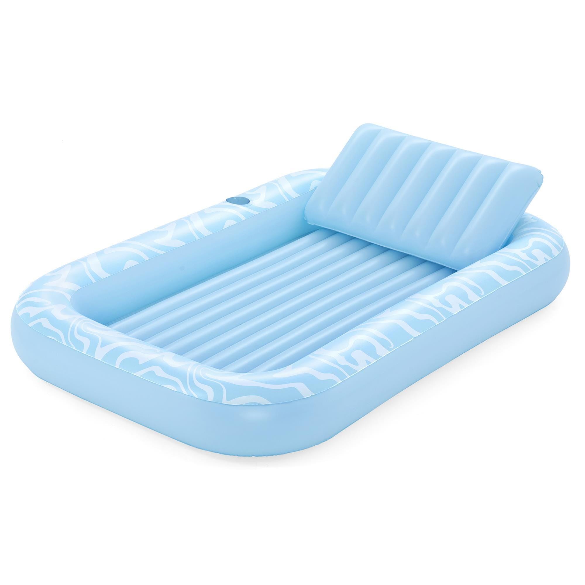 Gonfiabili mare per adulti Materassino gonfiabile da mare Sun-Kissed con portabicchieri Bestway 1