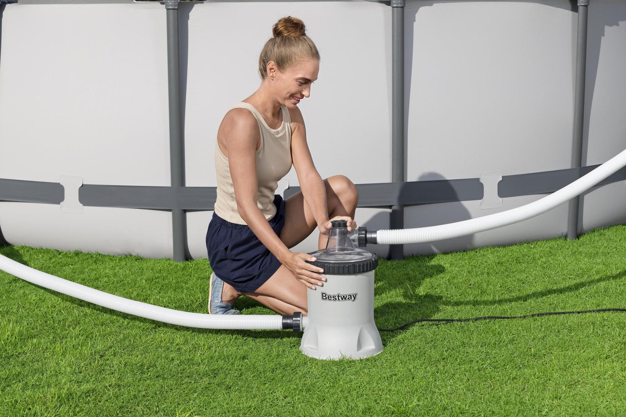 Accessori Piscine e Spa Pompa filtro per Polysphere da 5.678 L/h Bestway 1