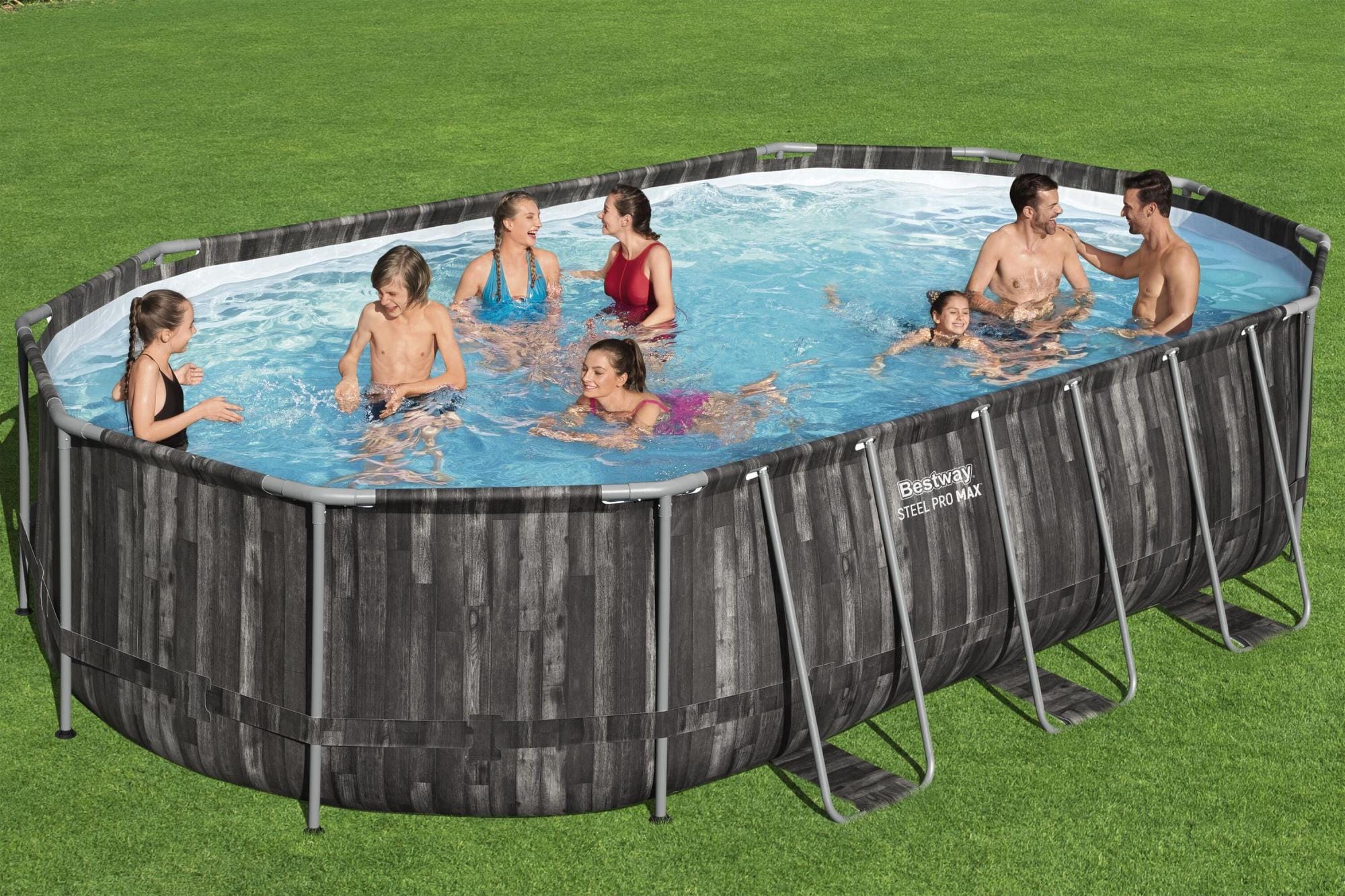 Piscine fuori terra Set piscina fuori terra Steel Pro Max da 610x366x122 cm Bestway 2