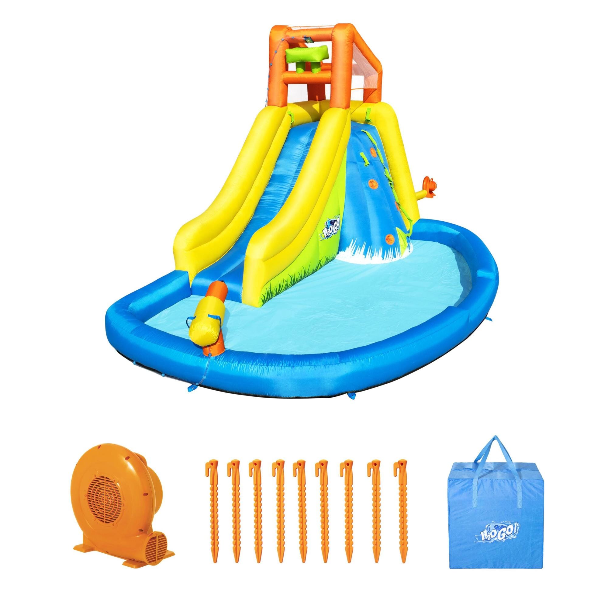 Giochi gonfiabili per bambini Parco acquatico Mount Splashmore Bestway 11