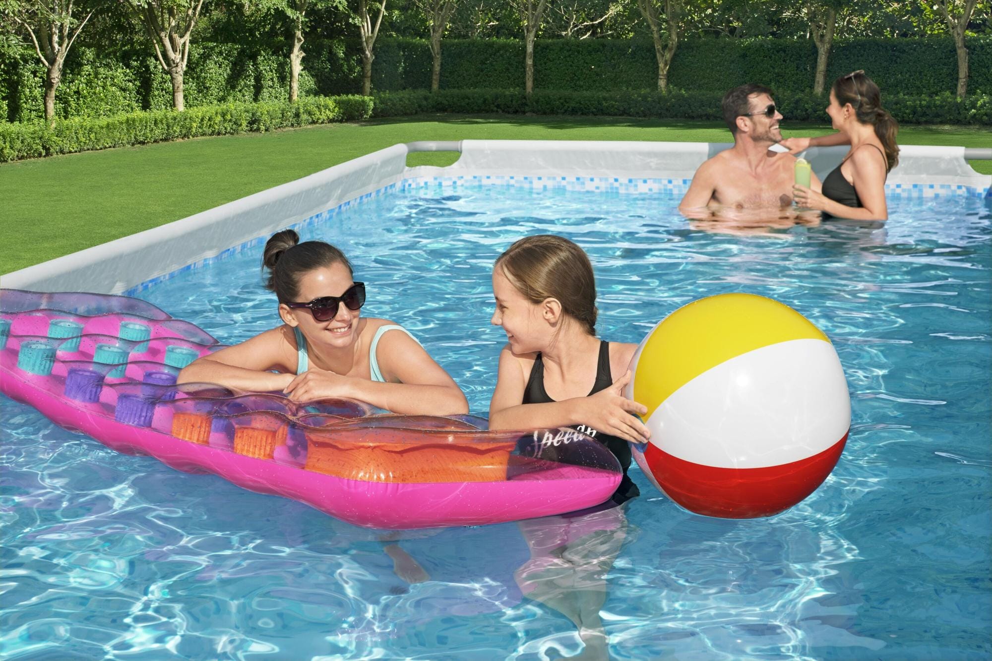 Piscine fuori terra Piscina base struttura e liner Power Steel da 640x274x132 cm Bestway 3