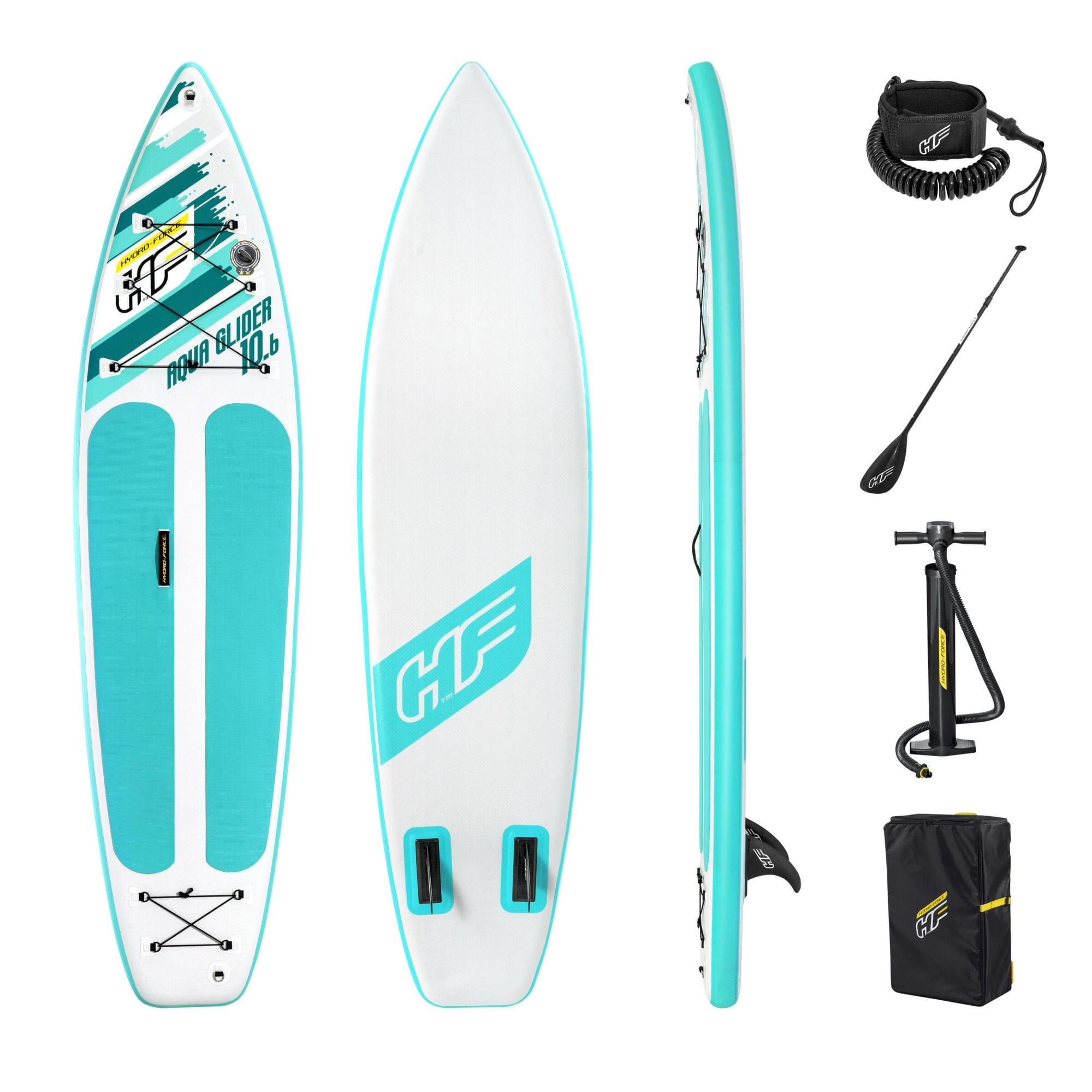Sport Acquatici Tavola da SUP gonfiabile Aqua Glider da 322x79x12 cm Bestway 1