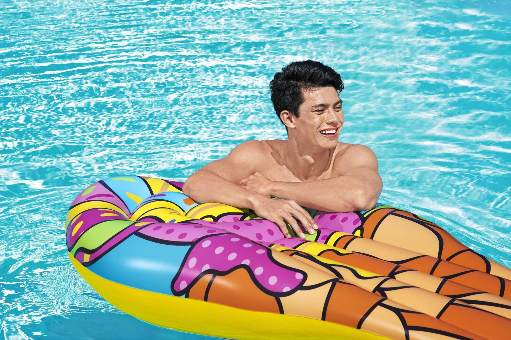 Gonfiabili mare per adulti Materassino gonfiabile Cono gelato Pop Bestway 1
