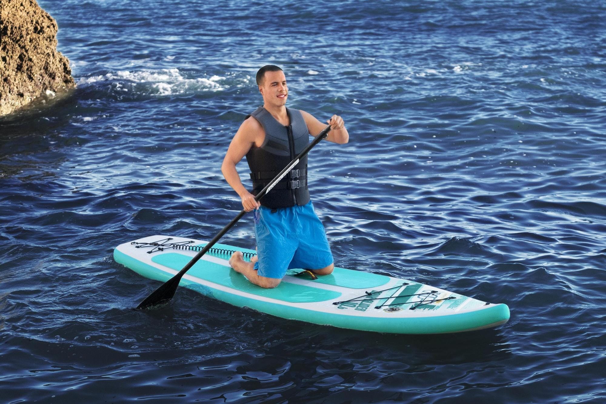 Sport Acquatici Tavola da SUP gonfiabile Aqua Glider da 322x79x12 cm Bestway 1