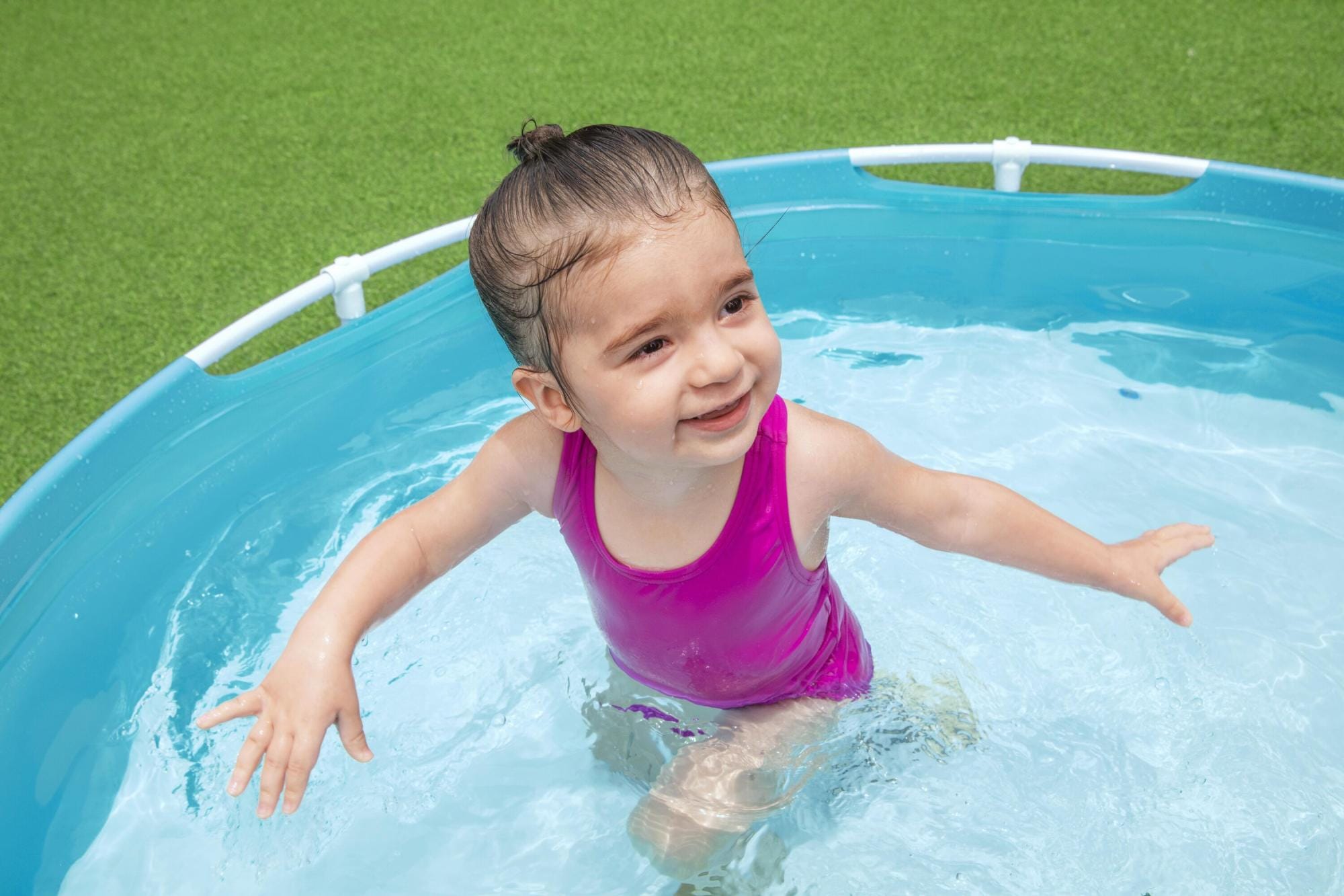 Giochi gonfiabili per bambini Piscinetta per bambini con struttura rigida da 152x38 cm Bestway 1