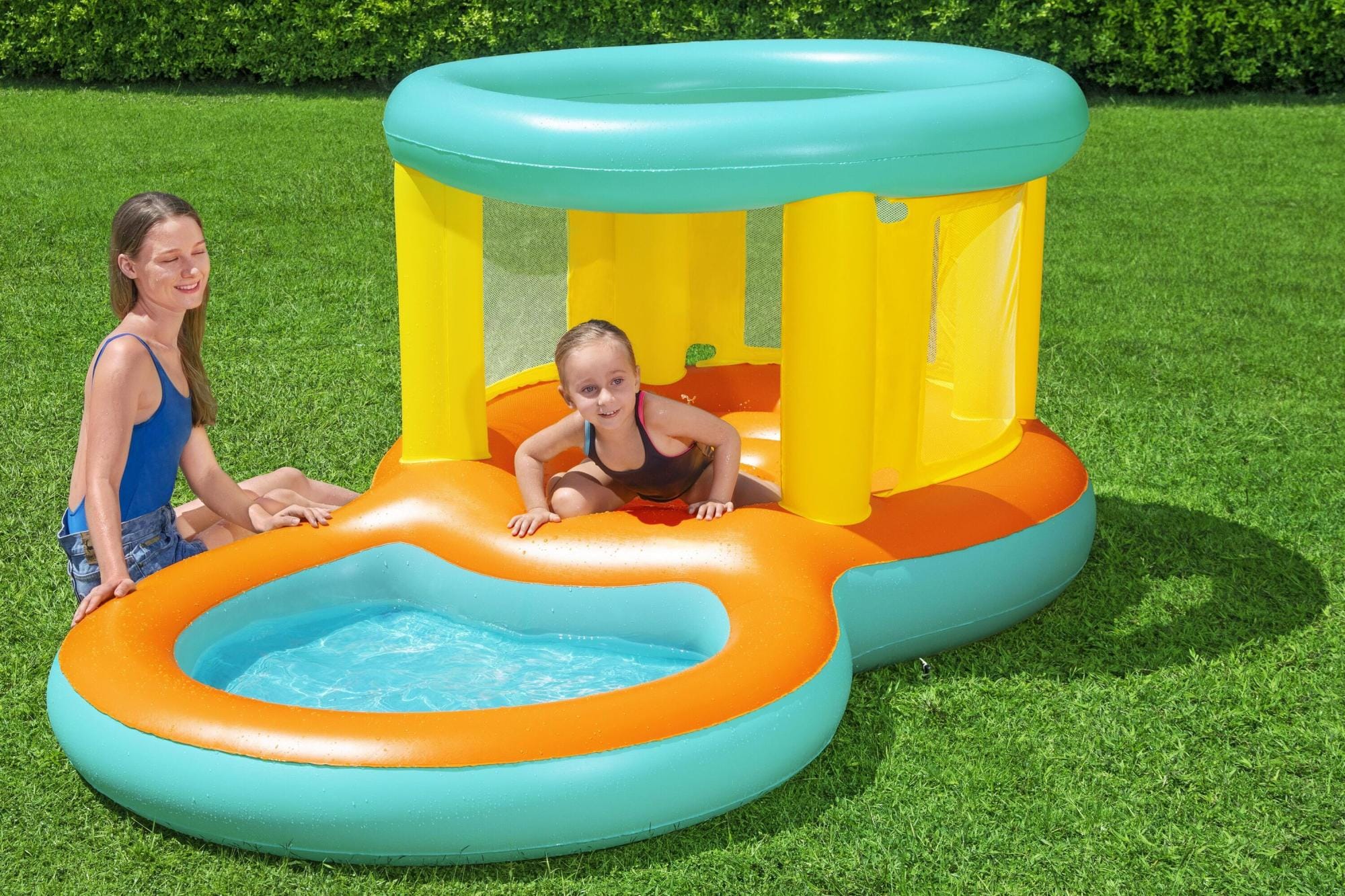 Giochi gonfiabili per bambini Salterello gonfiabile Jumptopia Bestway 1