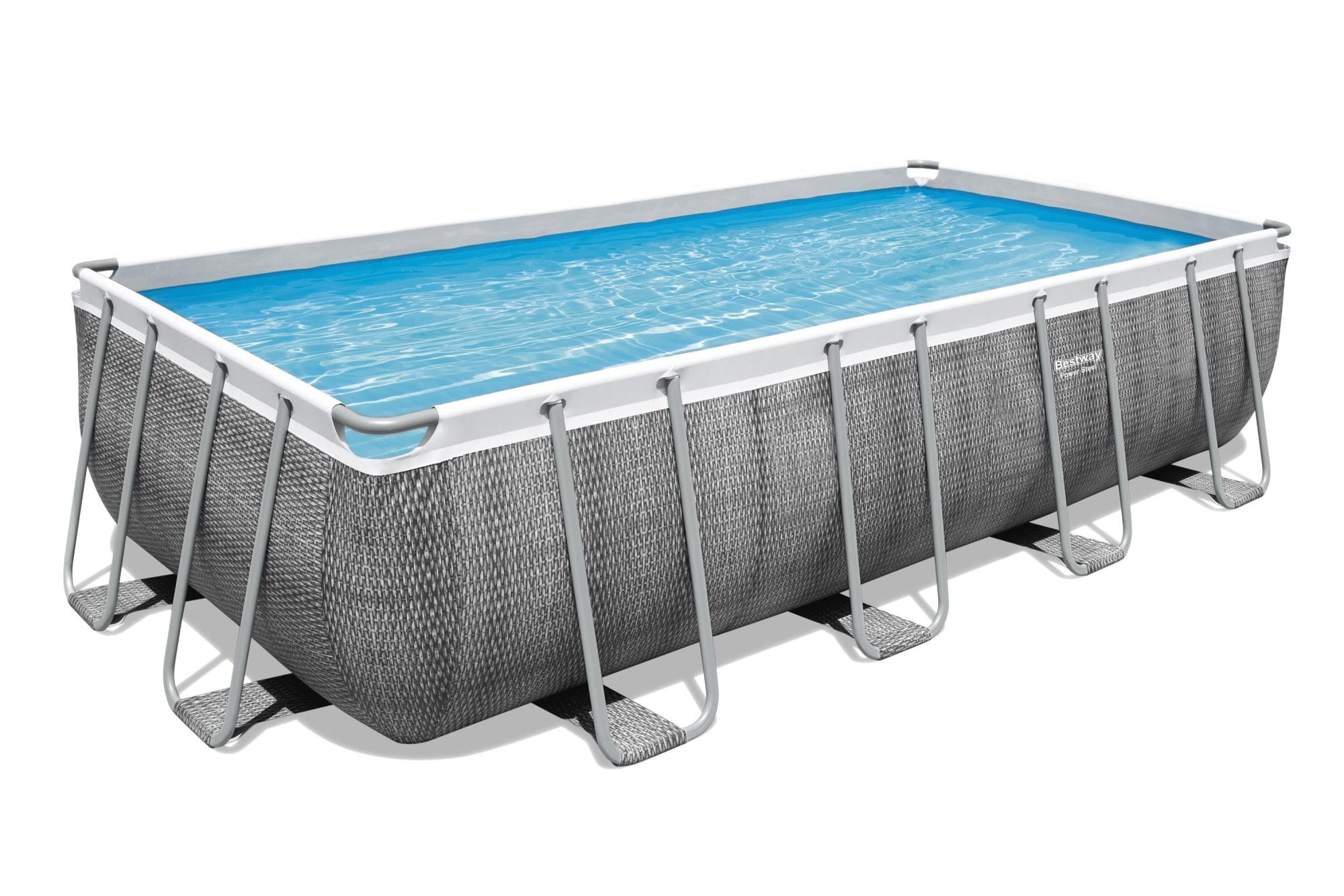 Piscine fuori terra Piscina base struttura e liner Power Steel da 488x244x122 cm Bestway 1