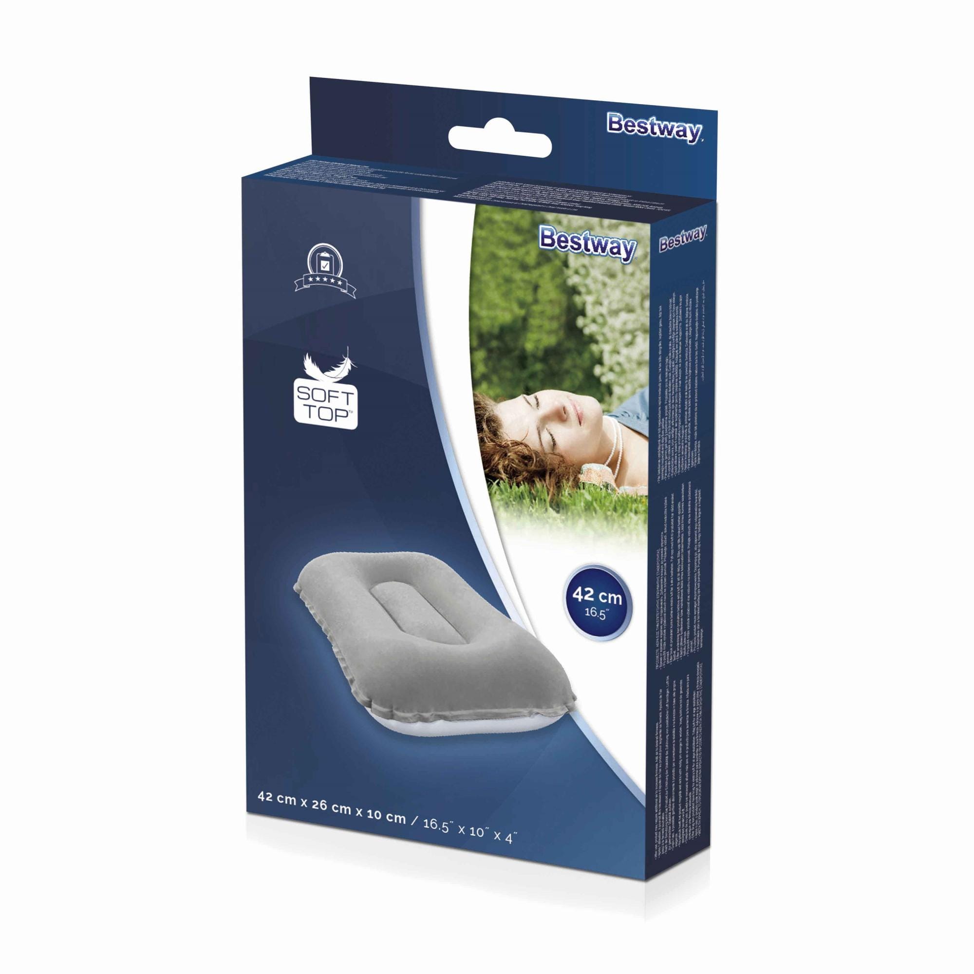 Campeggio Cuscino gonfiabile grigio da viaggio Bestway 5