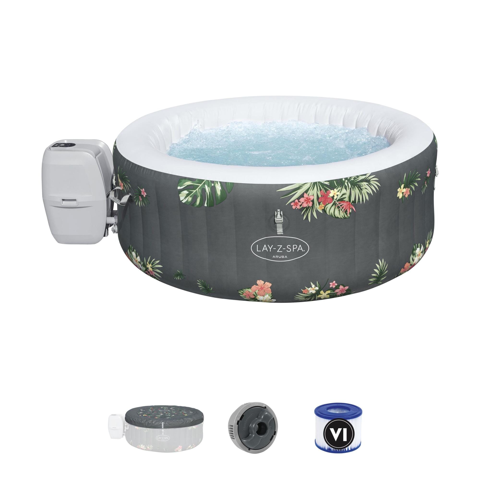 Idromassaggi gonfiabili Lay-Z-Spa Idromassaggio gonfiabile Lay-Z-Spa Aruba AirJet 2-3 persone Bestway 2