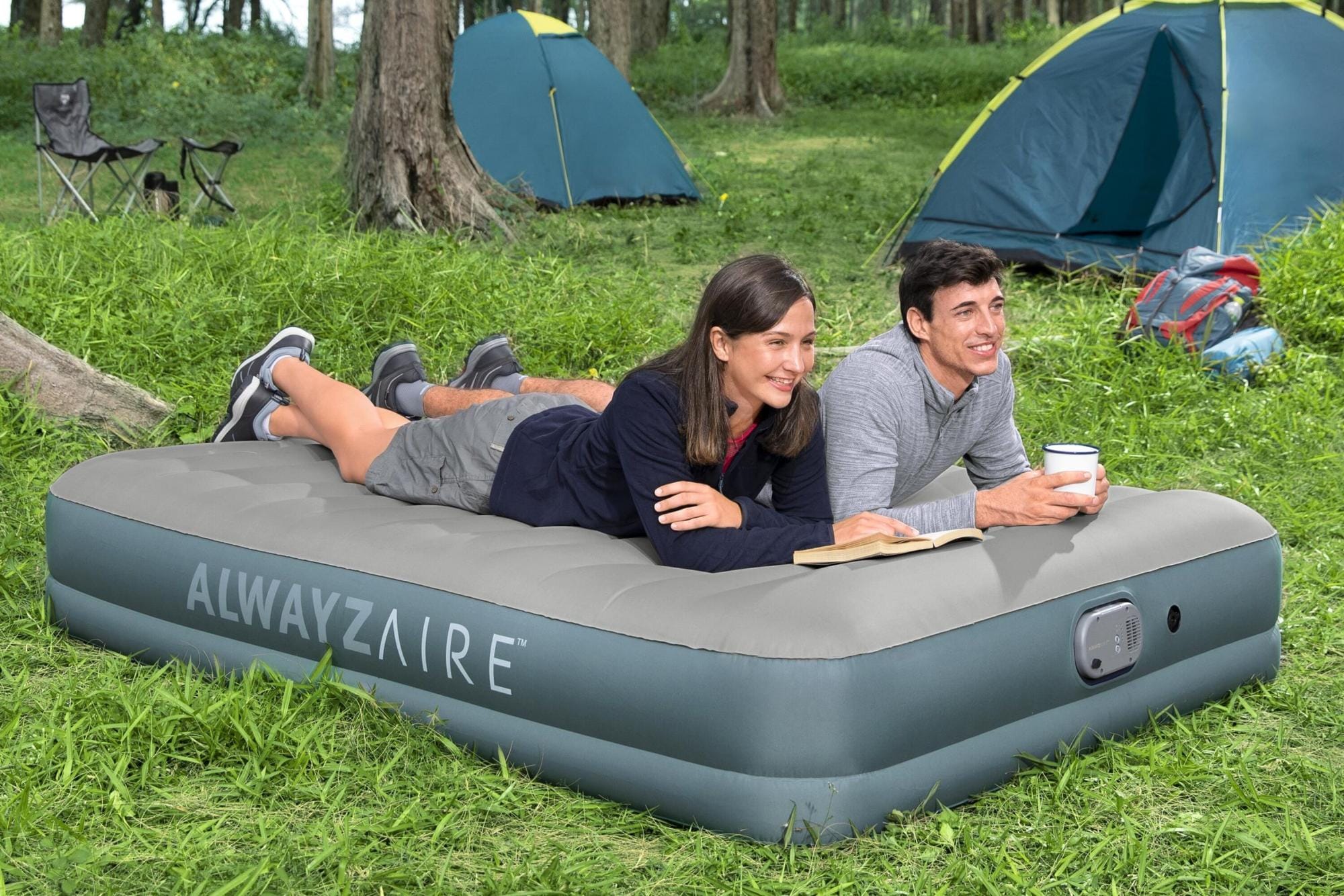 Materassi gonfiabili Materasso gonfiabile matrimoniale AlwayzAire - 203x152x36 cm Bestway 4