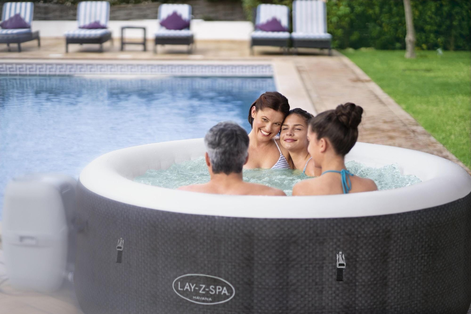 Idromassaggi gonfiabili Lay-Z-Spa Idromassaggio gonfiabile Lay-Z-Spa Havana AirJet 2-4 persone Bestway 1