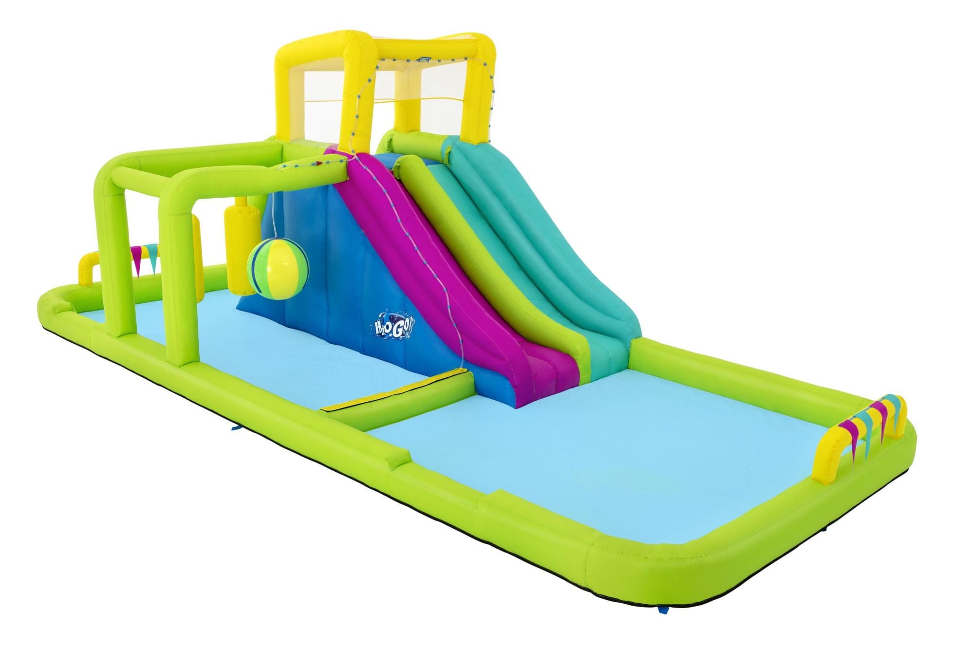 Giochi gonfiabili per bambini Parco acquatico gonfiabile Splash Course Bestway 1