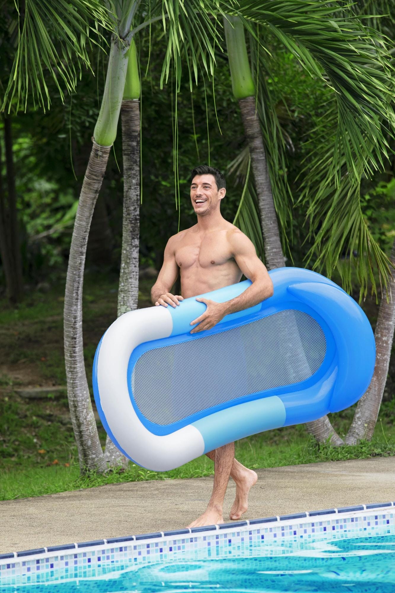 Gonfiabili mare per adulti Materassino gonfiabile Aqua Hammock Bestway 4