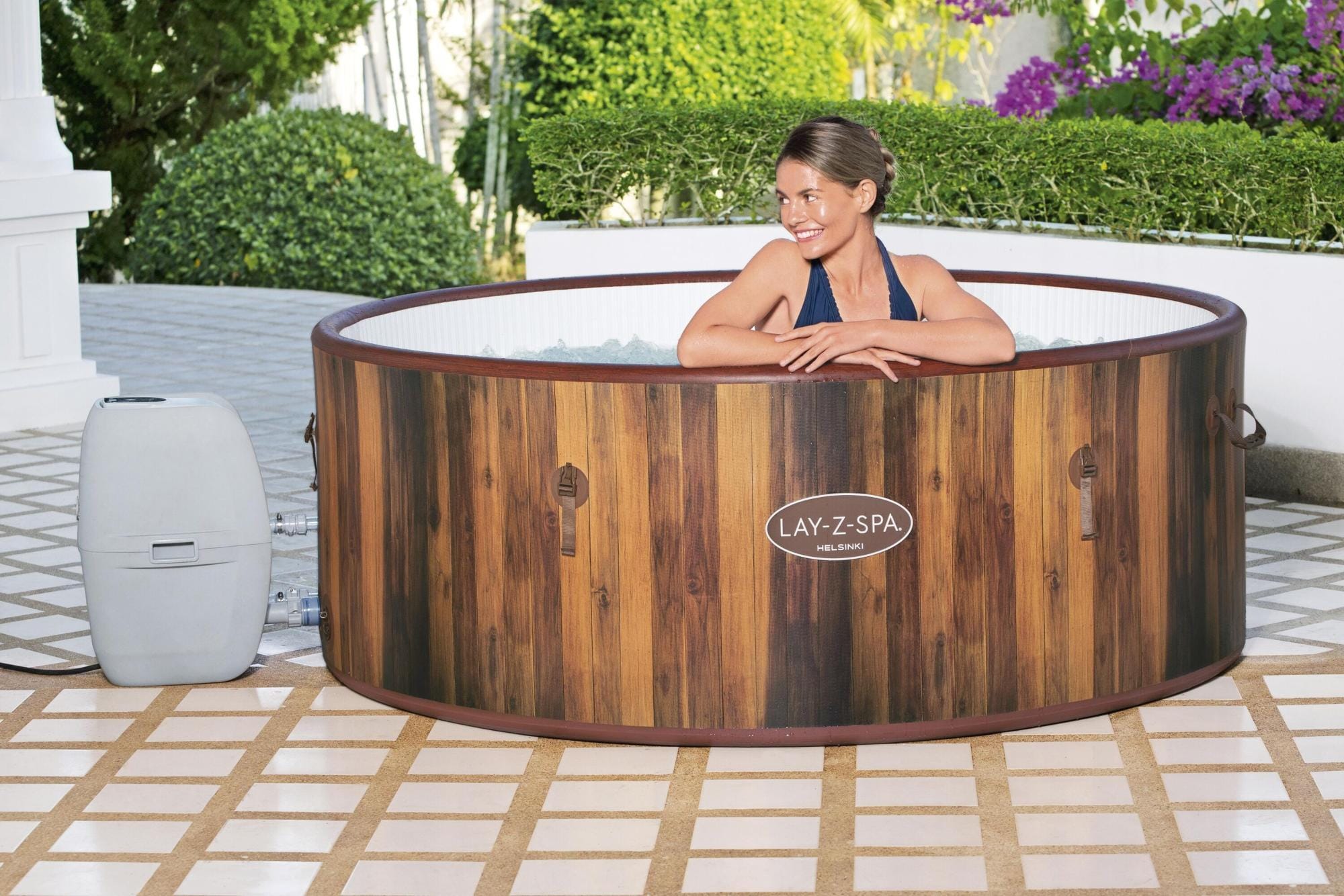 Idromassaggi gonfiabili Lay-Z-Spa Idromassaggio gonfiabile Lay-Z-Spa Helsinki AirJet 5-7 persone con app Bestway 3