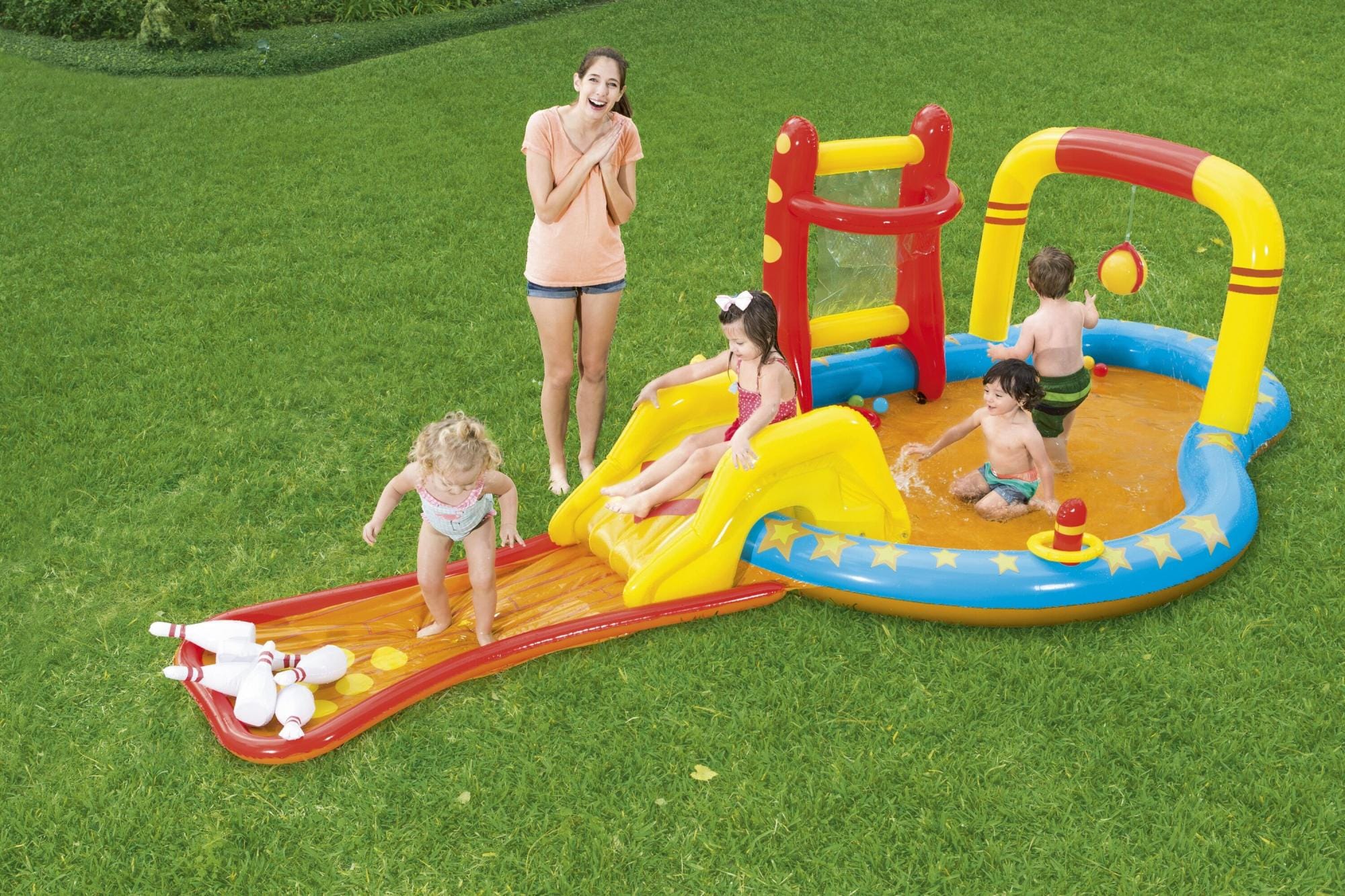 Giochi gonfiabili per bambini Playcenter gonfiabile Piccolo Campione Bestway 4