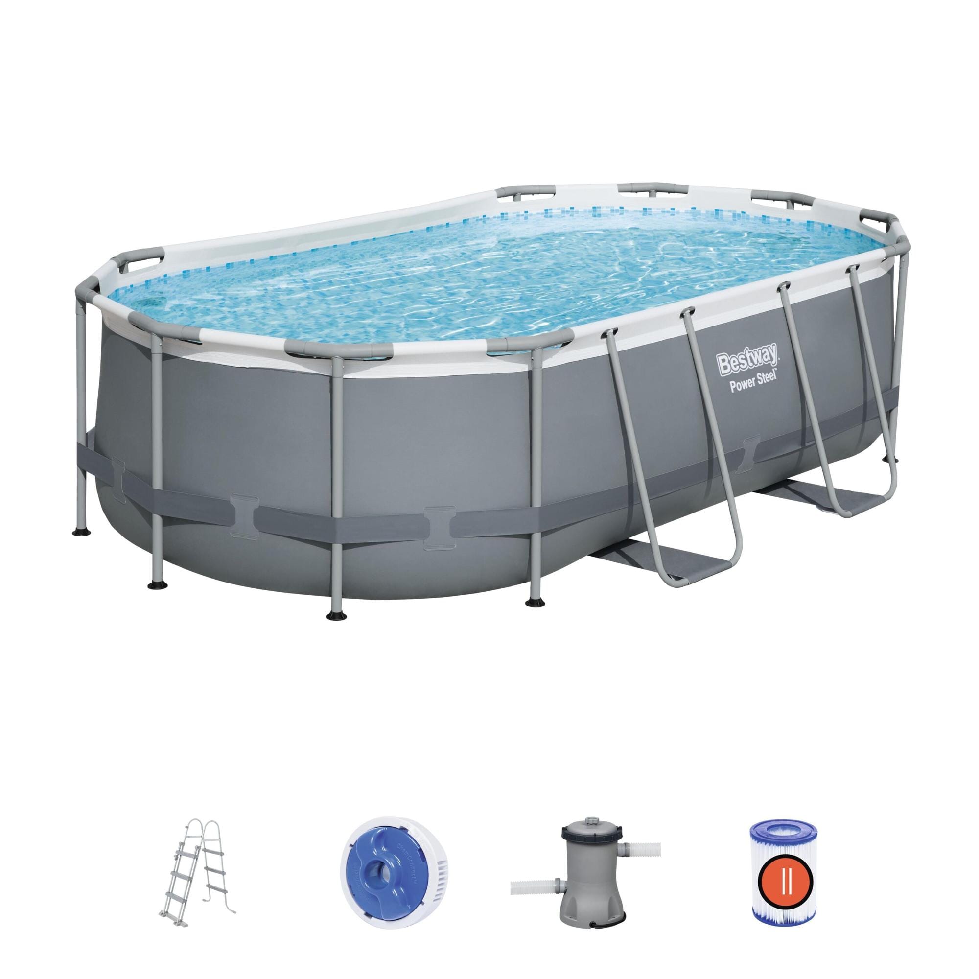 Piscine fuori terra Set piscina fuori terra Power Steel - 427x250x100 cm Bestway 1