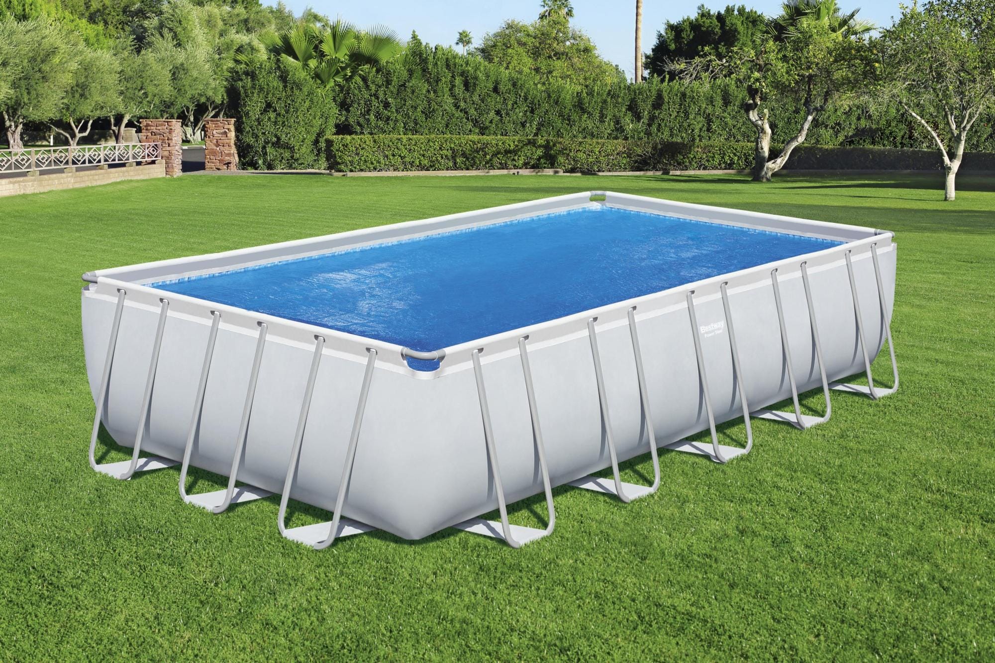 Coperture e Tappetini Copertura rettangolare adattabile da 732X366X132 cm Bestway 3