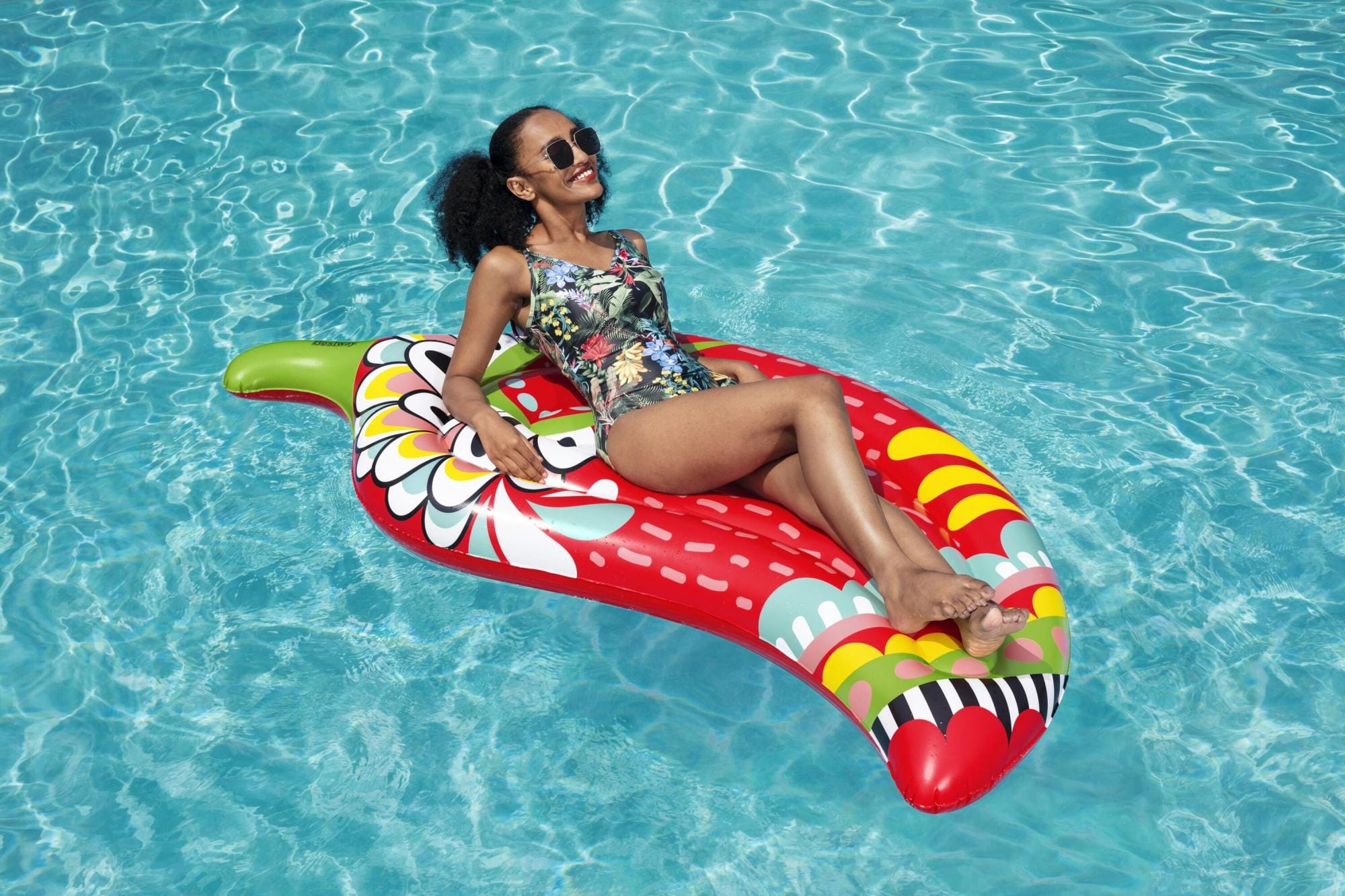 Gonfiabili mare per adulti Materassino gonfiabile Flirty Fiesta Pepper Bestway 1