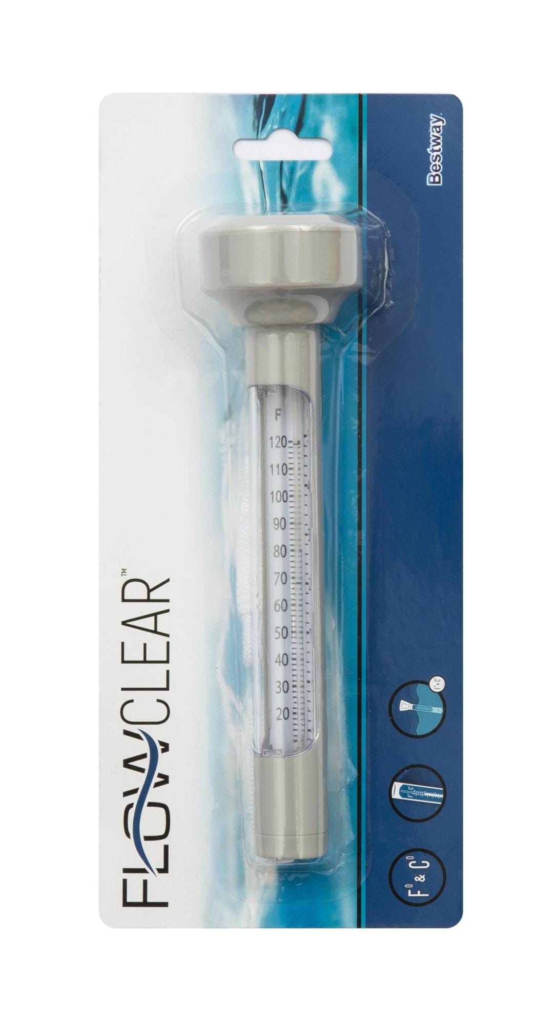 Trattamento chimico dell'acqua Termometro Galleggiante Con Cordicella Bestway 5