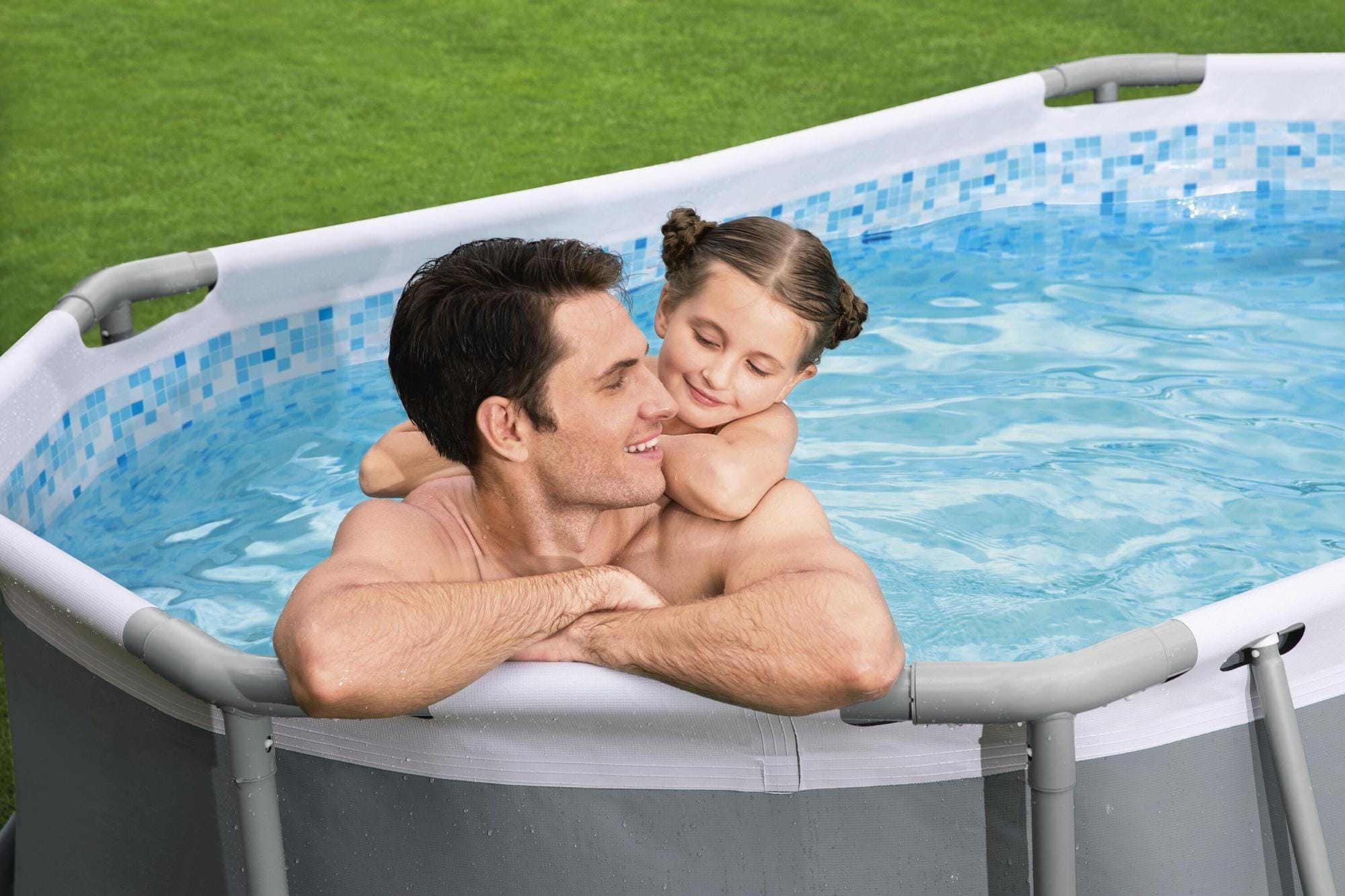 Piscine fuori terra Set piscina Steel Pro Max da 305x200x84 cm  Bestway 3