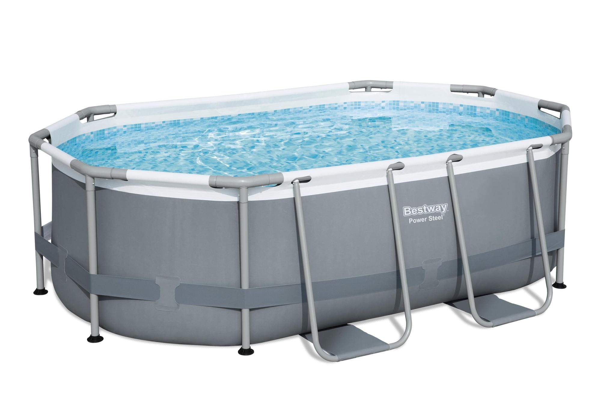 Piscine fuori terra Piscina base struttura e liner Steel Pro Max da 305x200x84 cm Bestway 1