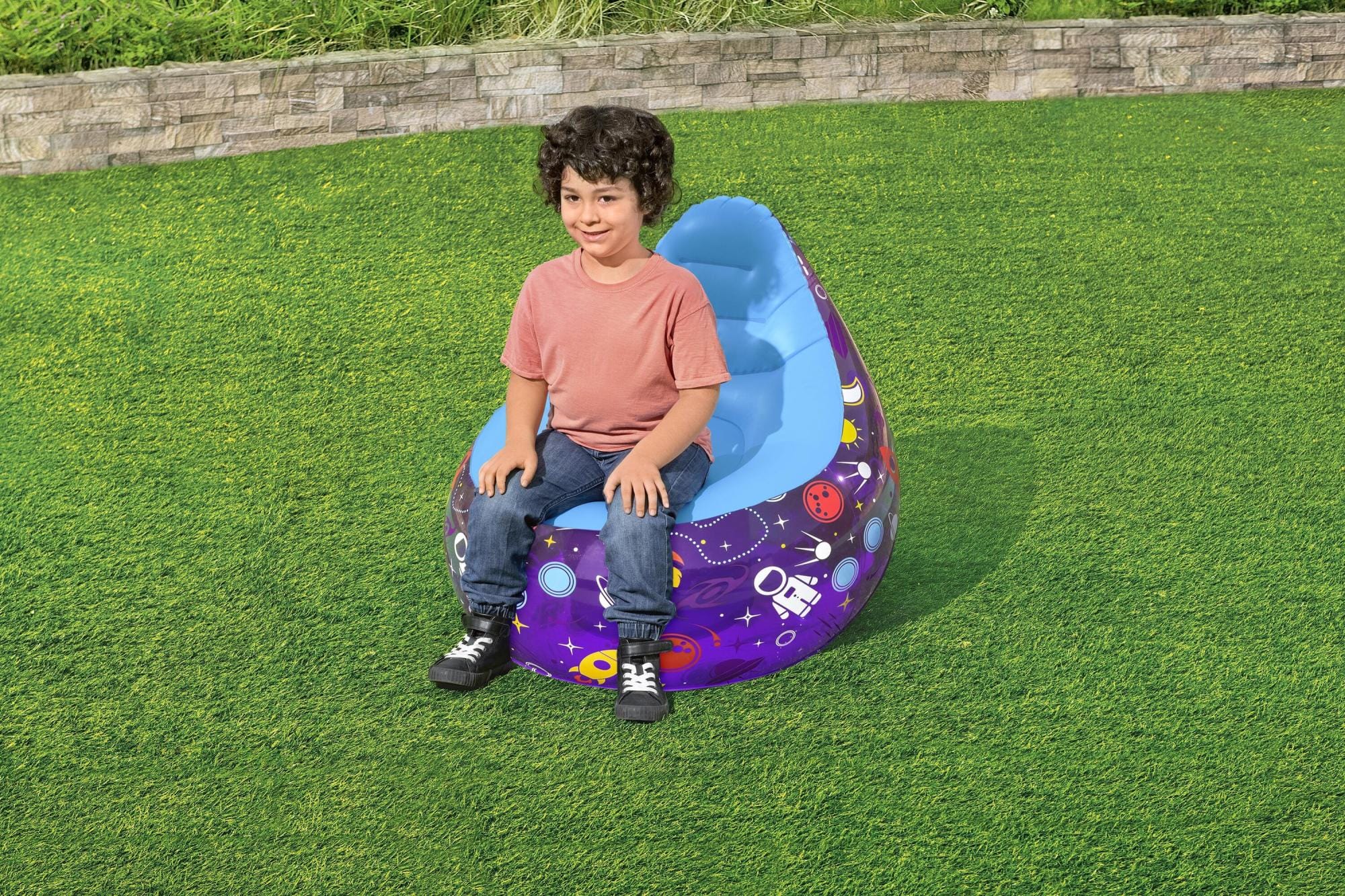 Giochi gonfiabili per bambini Poltroncina per bambini con LED Astro Glow Bestway 5