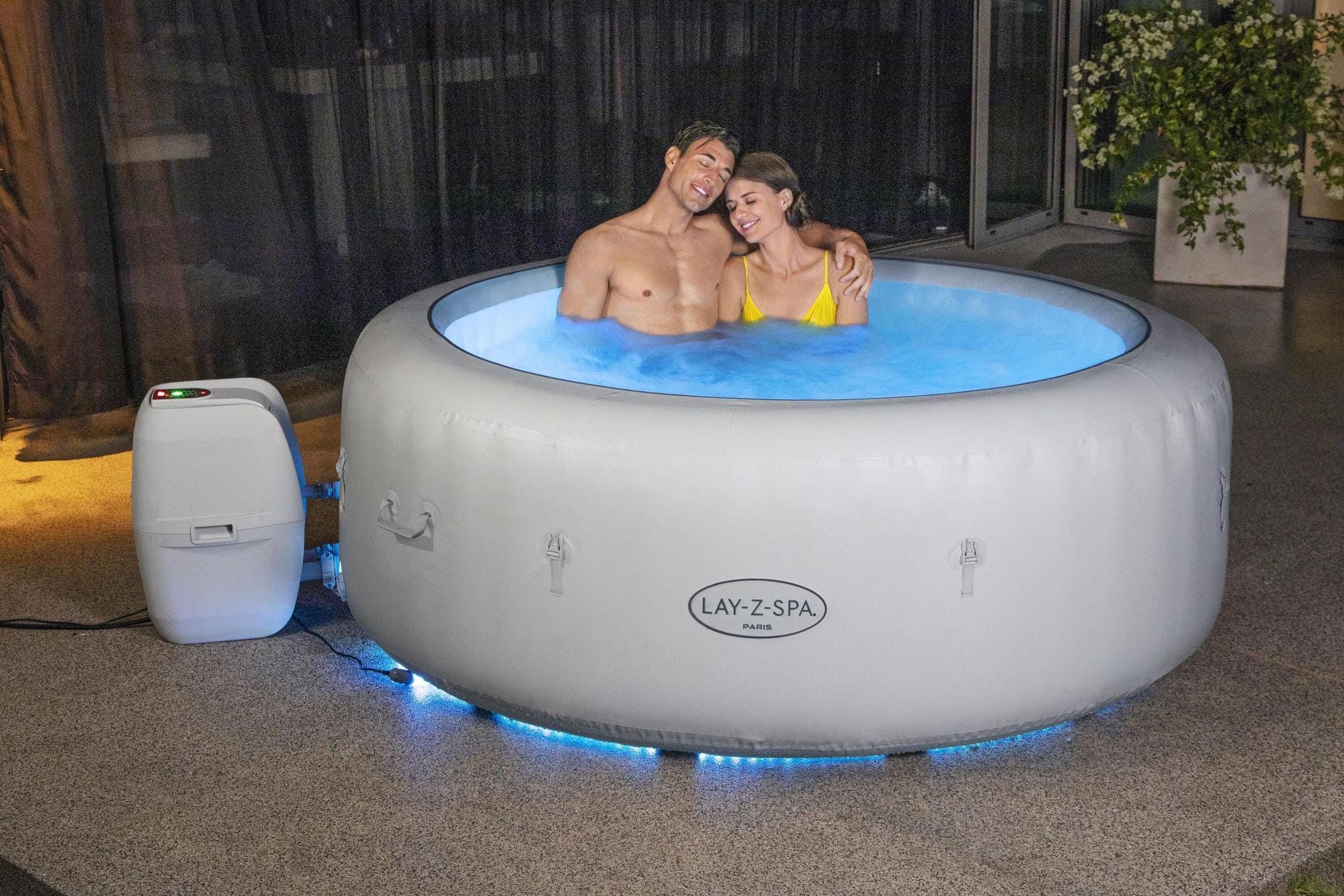 Idromassaggi gonfiabili Lay-Z-Spa Idromassaggio gonfiabile Lay-Z-Spa Paris AirJet 4-6 persone Bestway 1