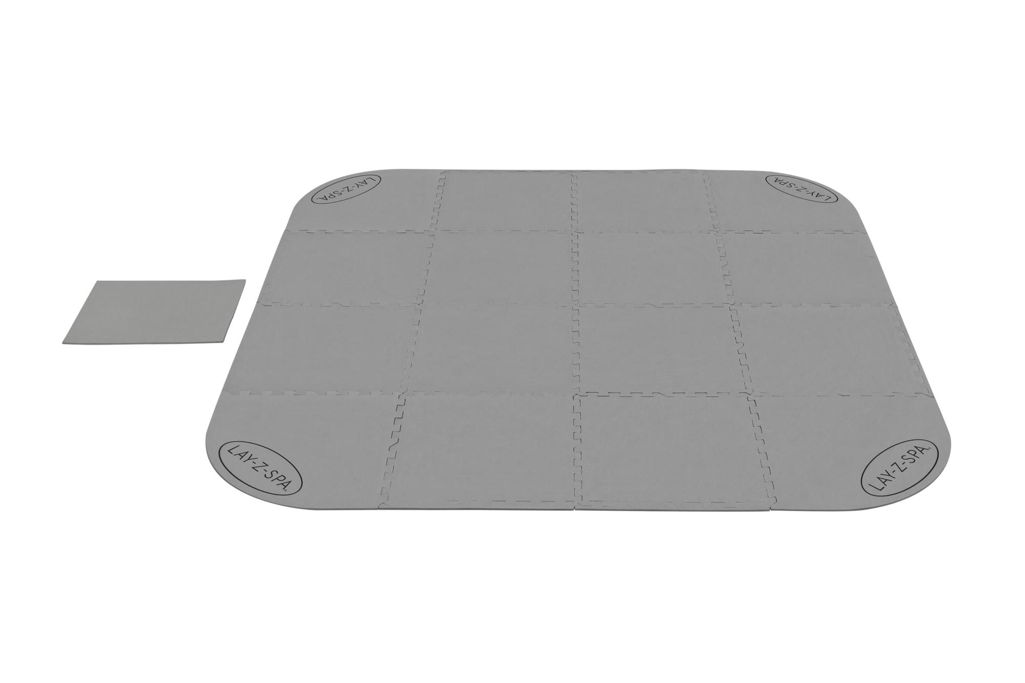 Accessori Piscine e Spa Tappeto protettivo per idromassaggio gonfiabile da 196x196 cm Bestway 1