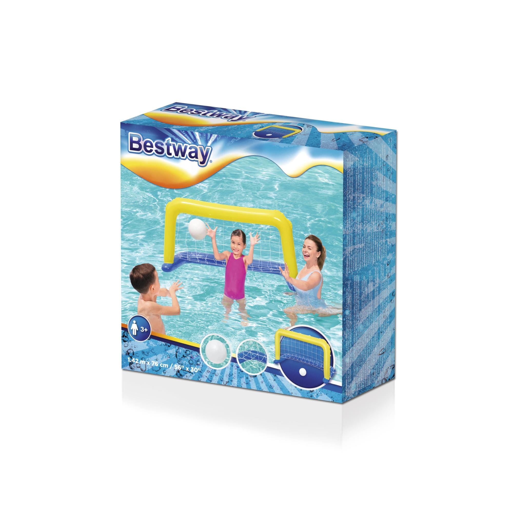 Giochi gonfiabili per bambini Rete da pallanuoto gonfiabile grande Bestway 9