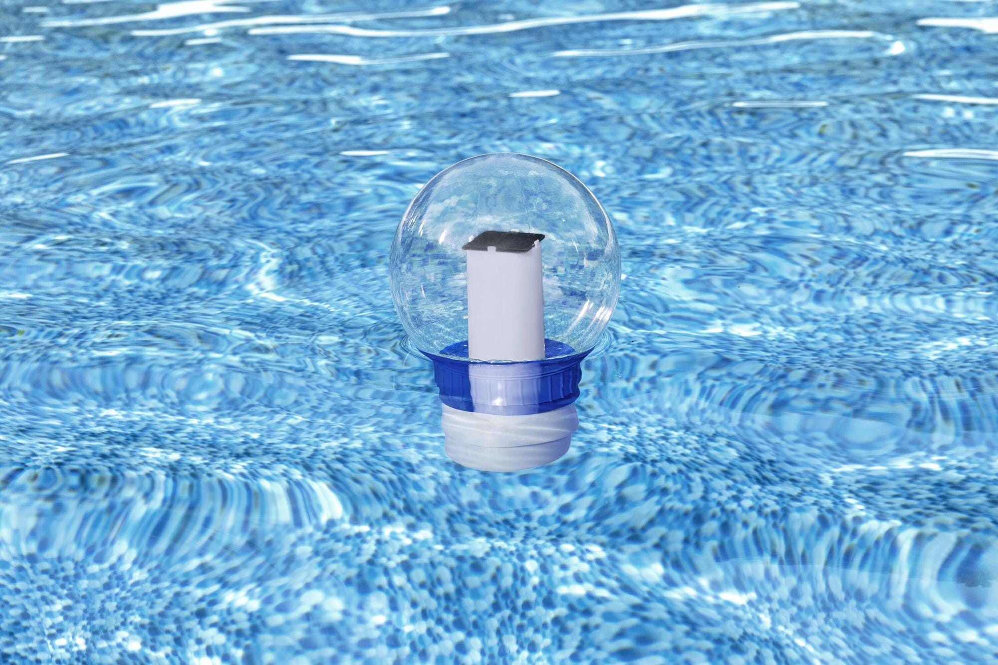 Trattamento chimico dell'acqua Dosatore chimico per cloro con LED da 17,5 cm Bestway 3
