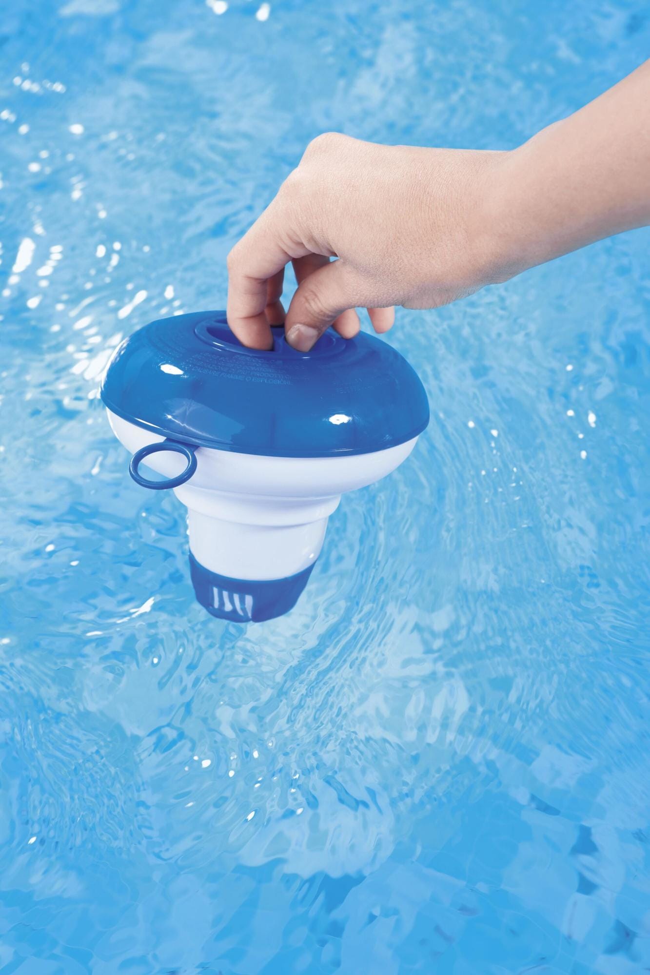 Trattamento chimico dell'acqua Dosatore chimico galleggiante da 12,7 cm Bestway 4