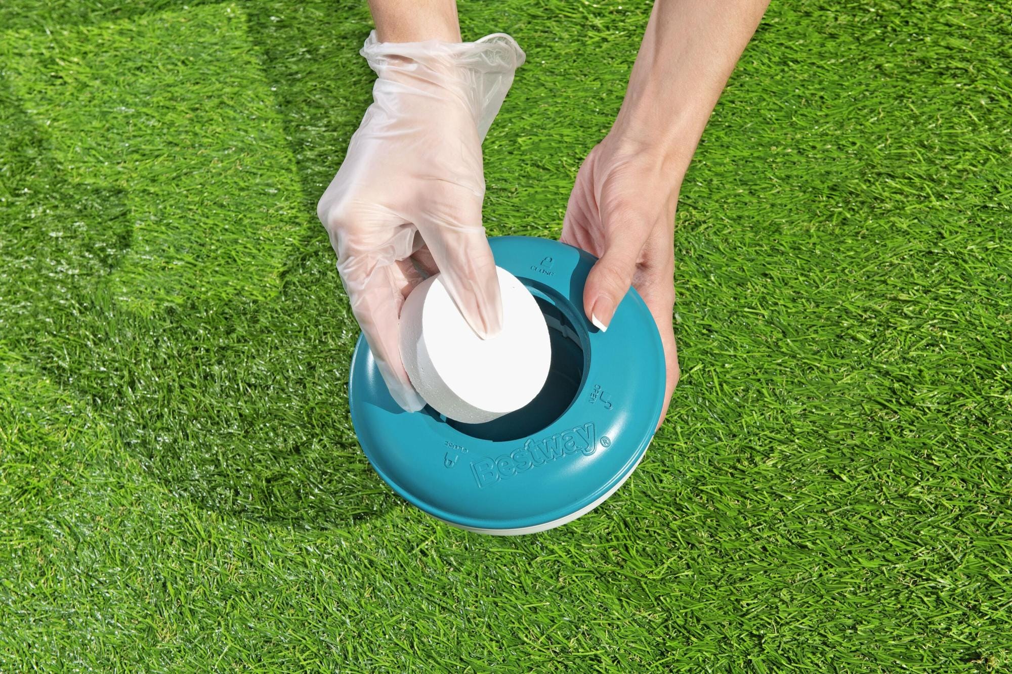 Trattamento chimico dell'acqua Dosatore per cloro galleggiante Bestway 3