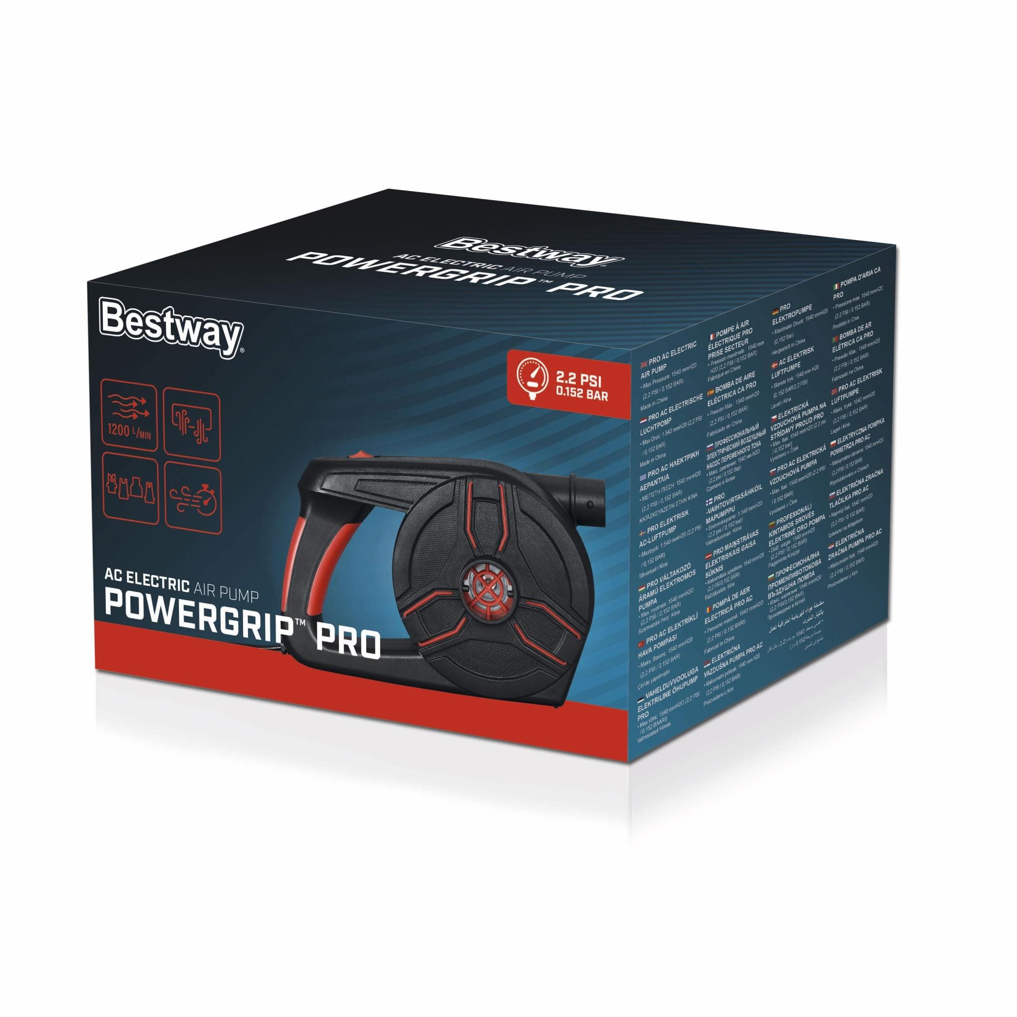 Pompe di gonfiaggio Pompa di gonfiaggio elettrica PowerGrip Pro Bestway 5