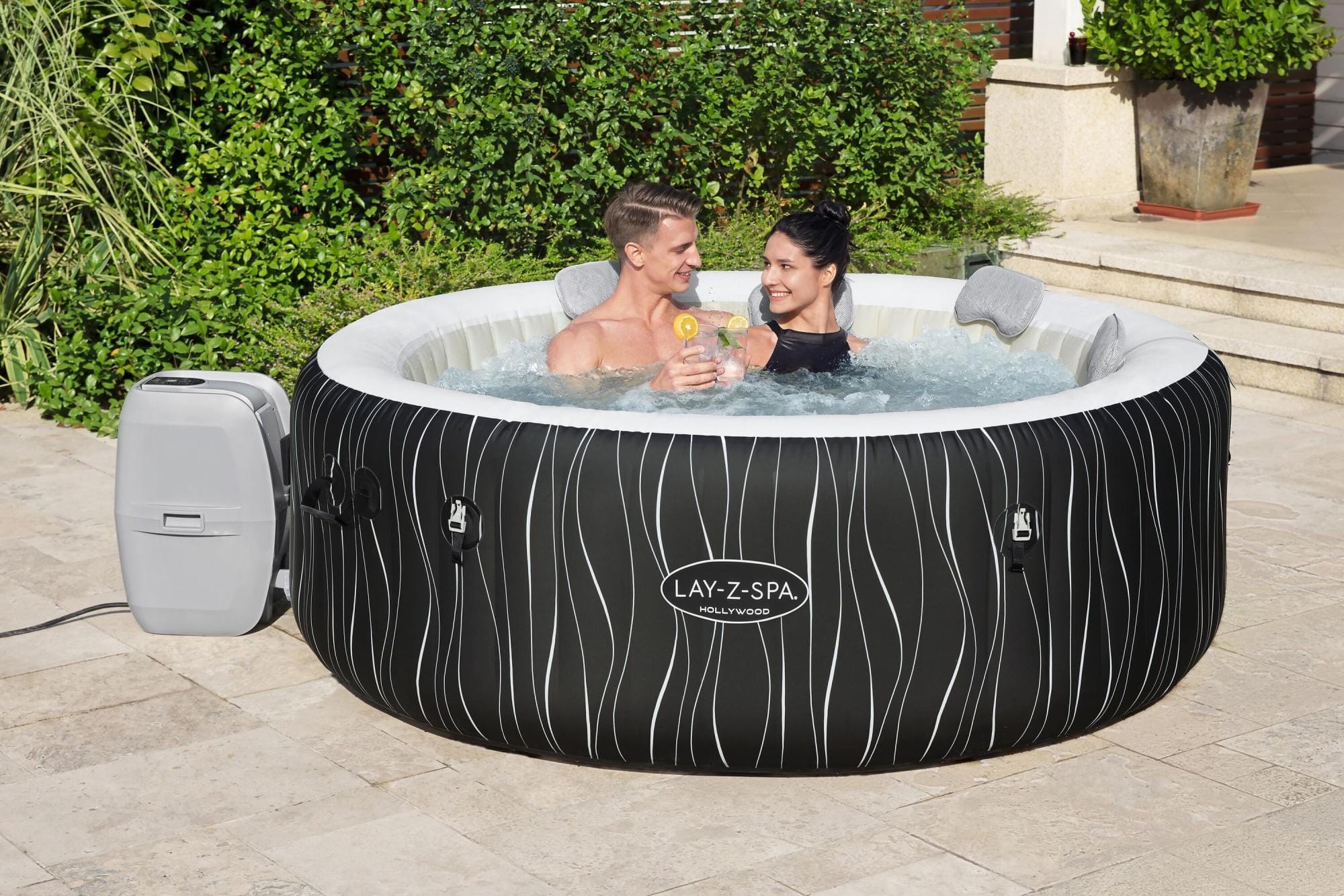 Idromassaggi gonfiabili Lay-Z-Spa Idromassaggio gonfiabile Lay-Z-Spa Hollywood AirJet 4-6 persone Bestway 5