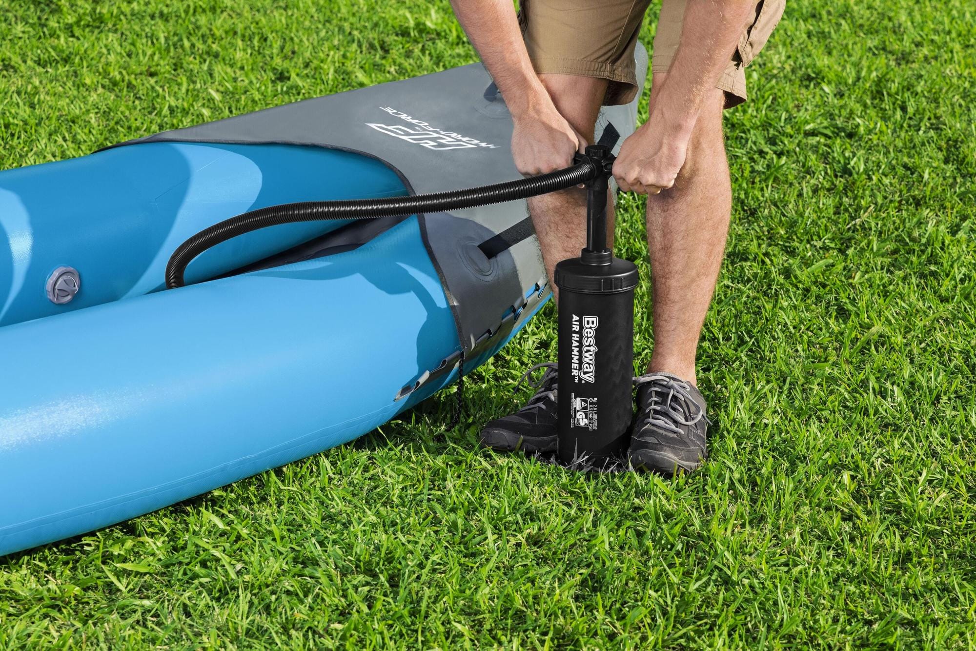 Sport Acquatici Kayak gonfiabile Surge Elite, 2 posti da 386x96x40 cm Bestway 4