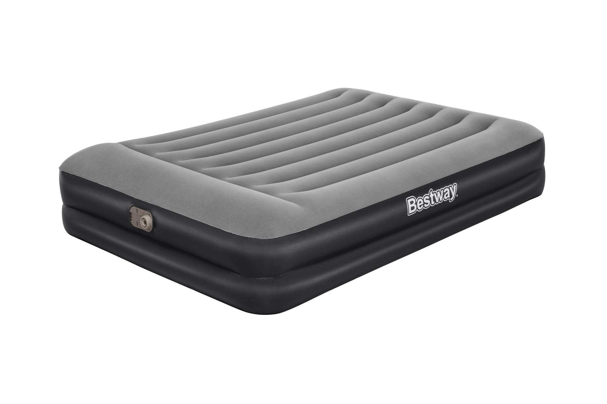 Materassi gonfiabili Materasso  gonfiabile matrimoniale nero da 203x152x46 cm Bestway 5