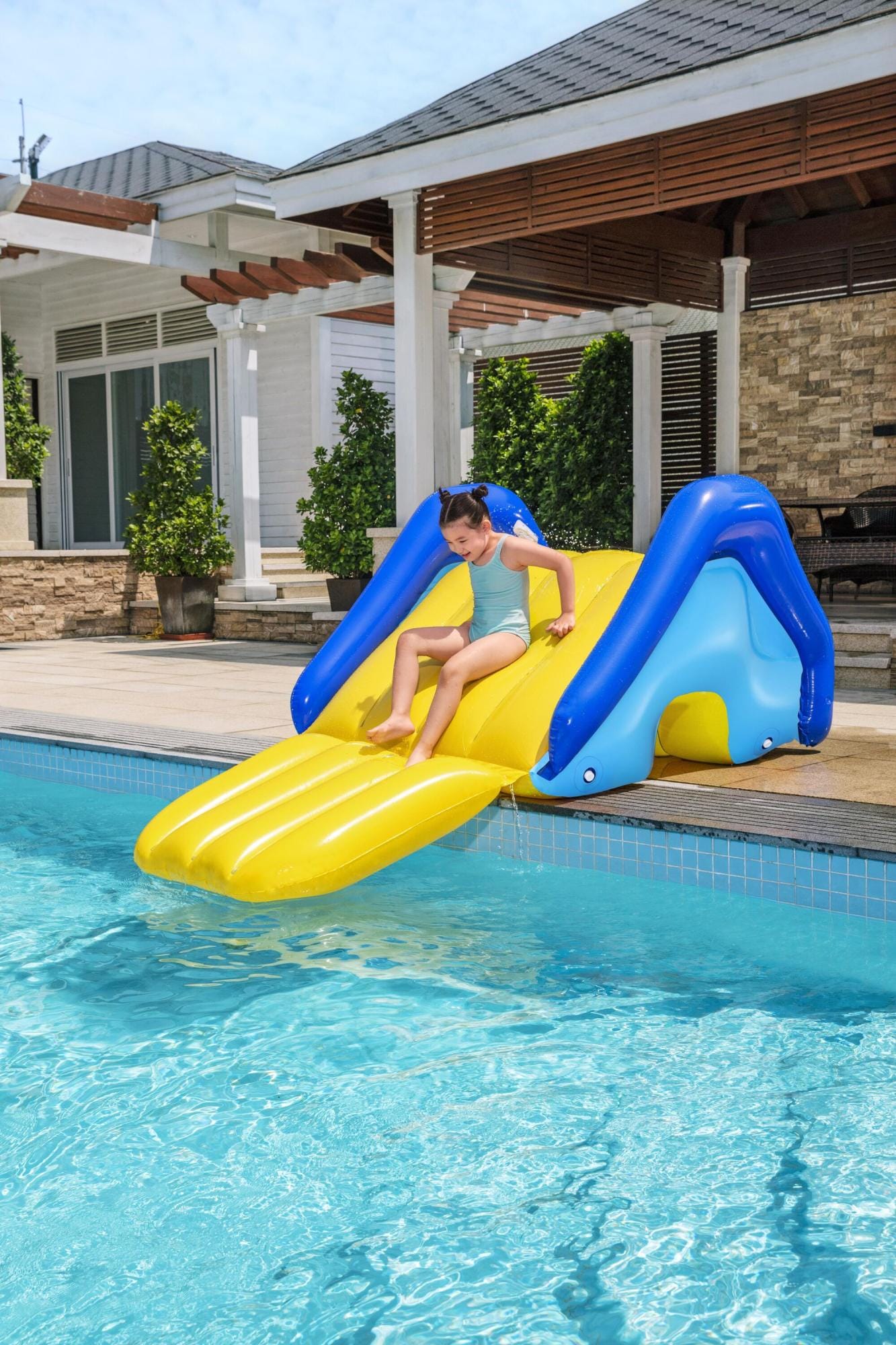 Giochi gonfiabili per bambini Scivolo gonfiabile per piscina Bestway 8