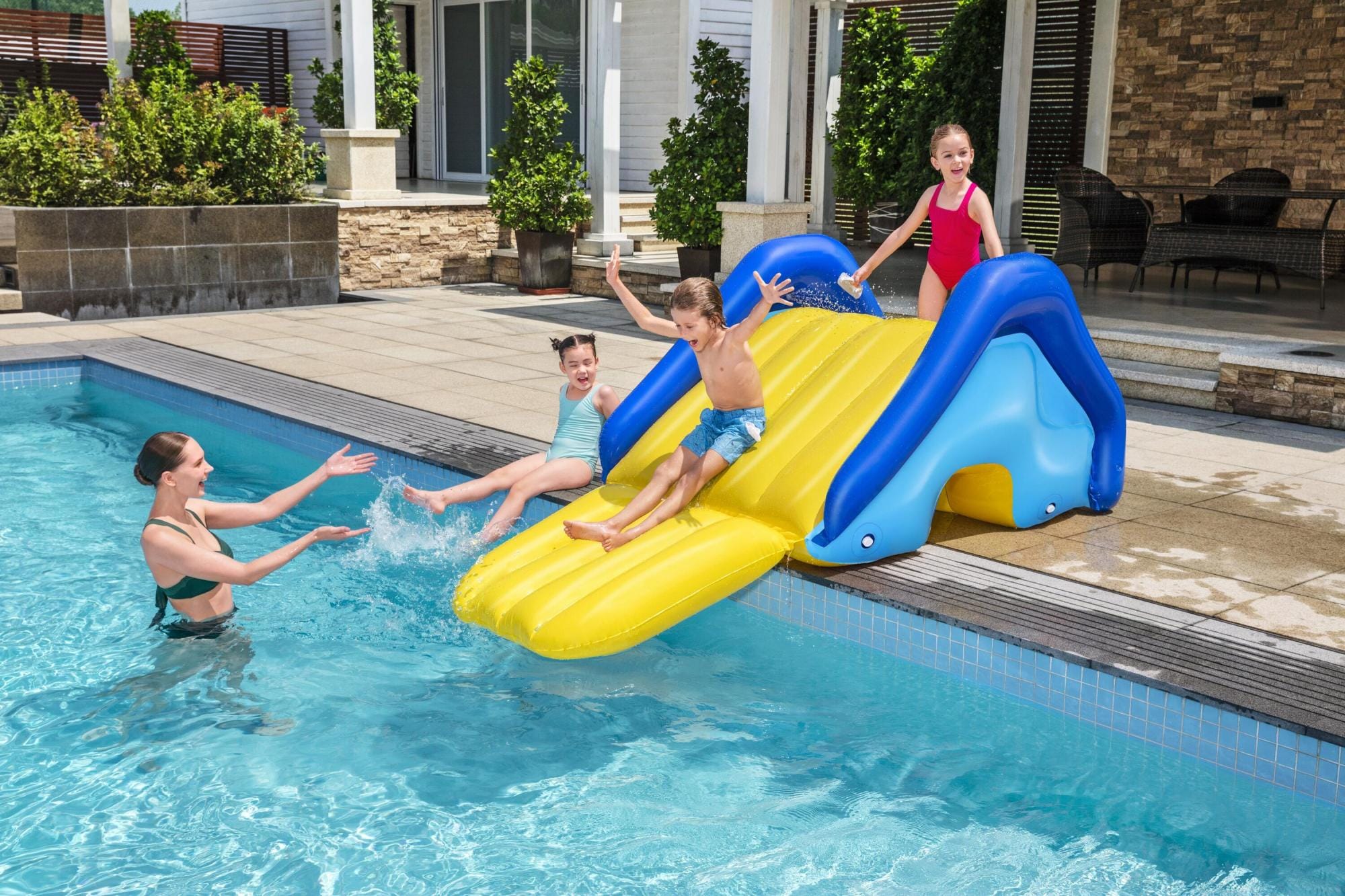 Giochi gonfiabili per bambini Scivolo gonfiabile per piscina Bestway 2