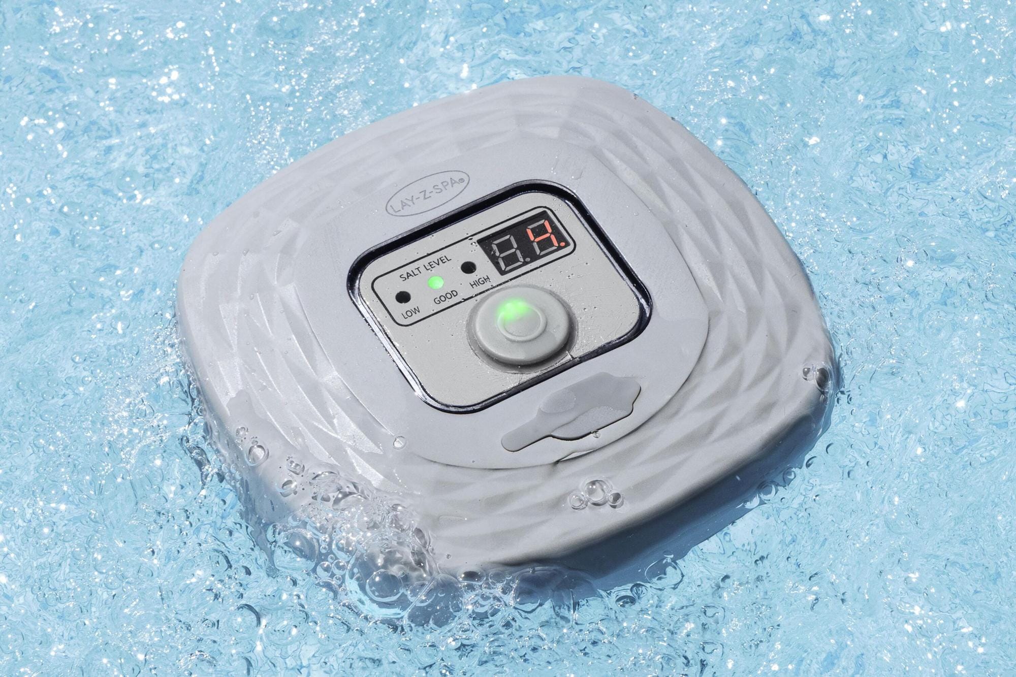 Trattamento chimico dell'acqua Cloratore al sale per idromassaggi gonfiabili Lay-Z-Spa Bestway 2