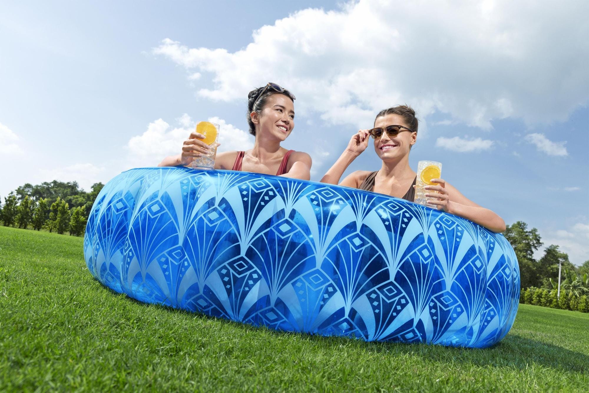 Giochi gonfiabili per bambini Piscina gonfiabile per bambini Bohemian Blue Bestway 5