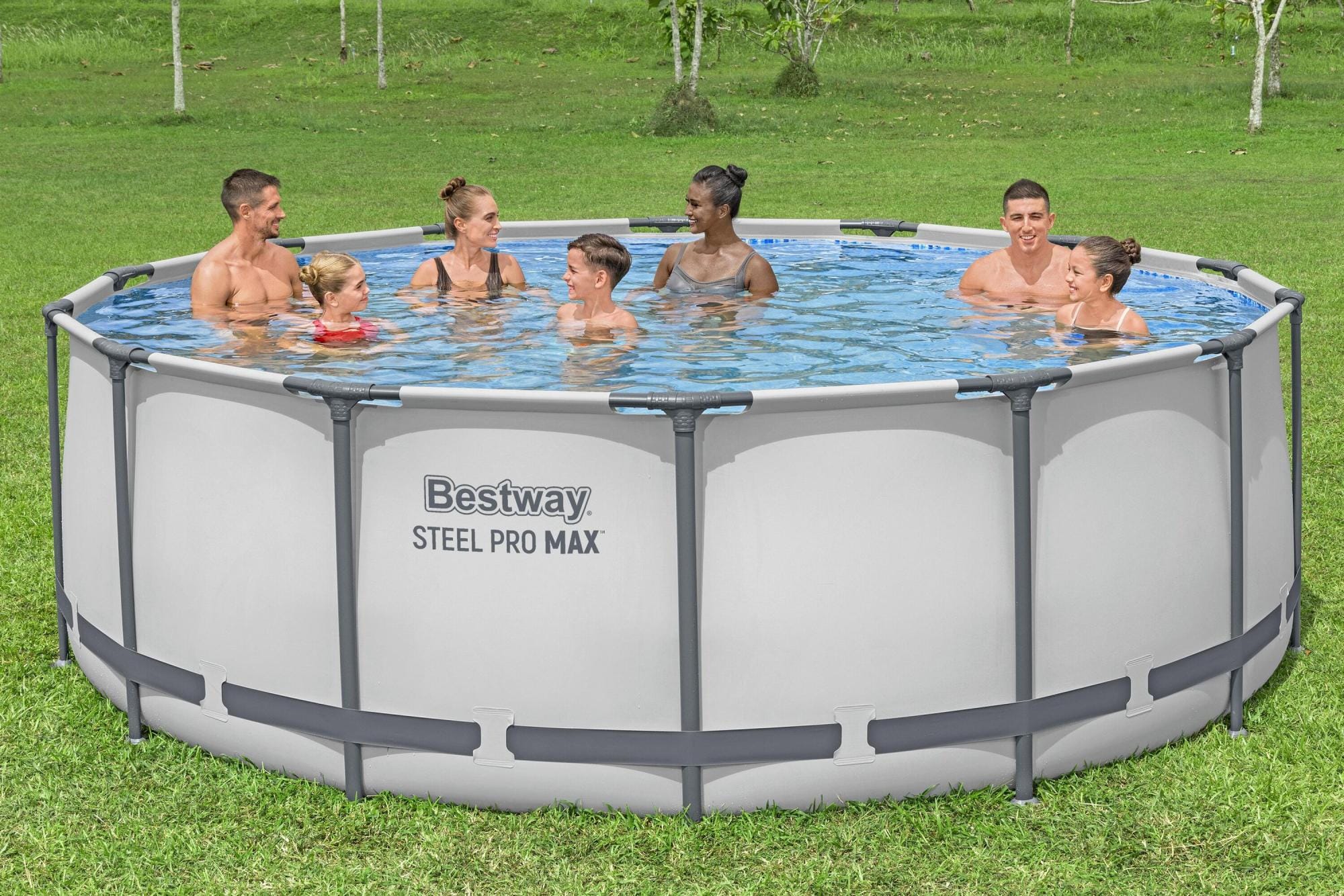 Piscine fuori terra Piscina base struttura e liner Steel Pro MAX  427x122 cm Bestway 2