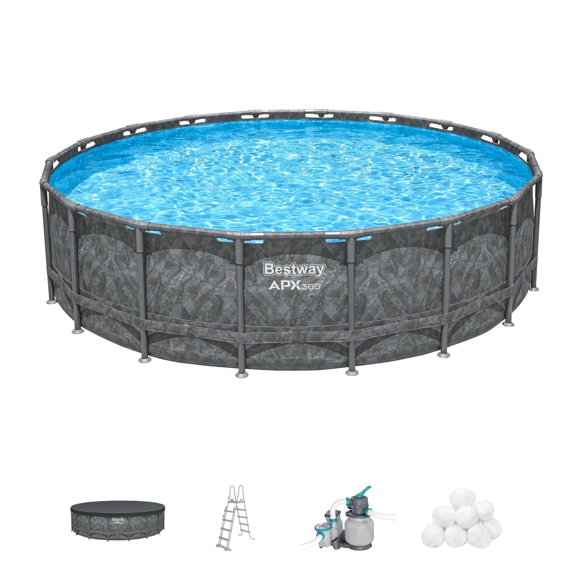 Piscine fuori terra Set piscina fuori terra APX 365 da 549x132 cm Bestway 1