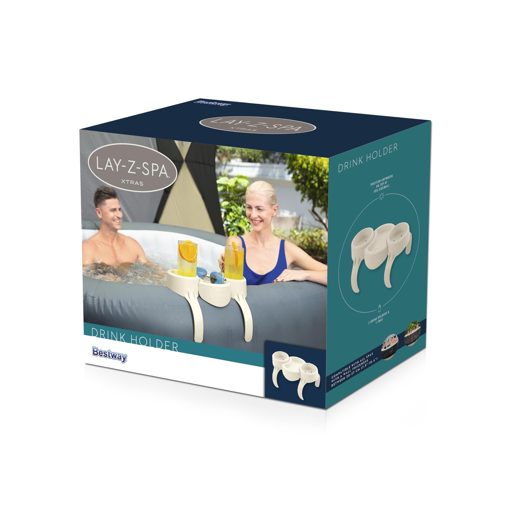 Accessori Piscine e Spa Portabicchieri per idromassaggi gonfiabili Bestway 4