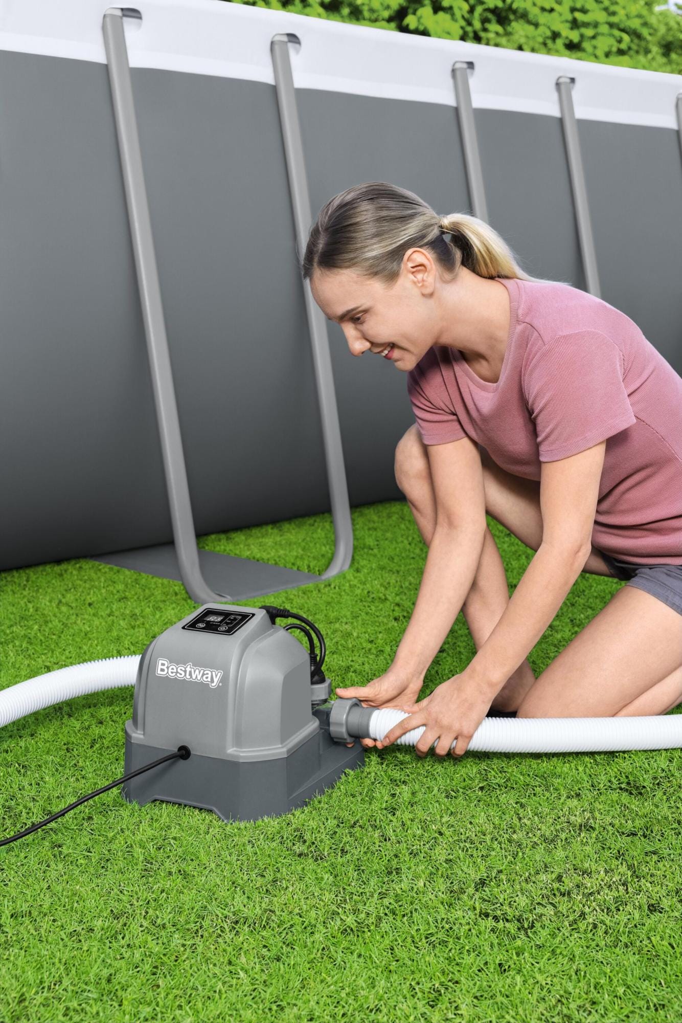 Trattamento chimico dell'acqua Clorinatore a sale per piscina Bestway 1