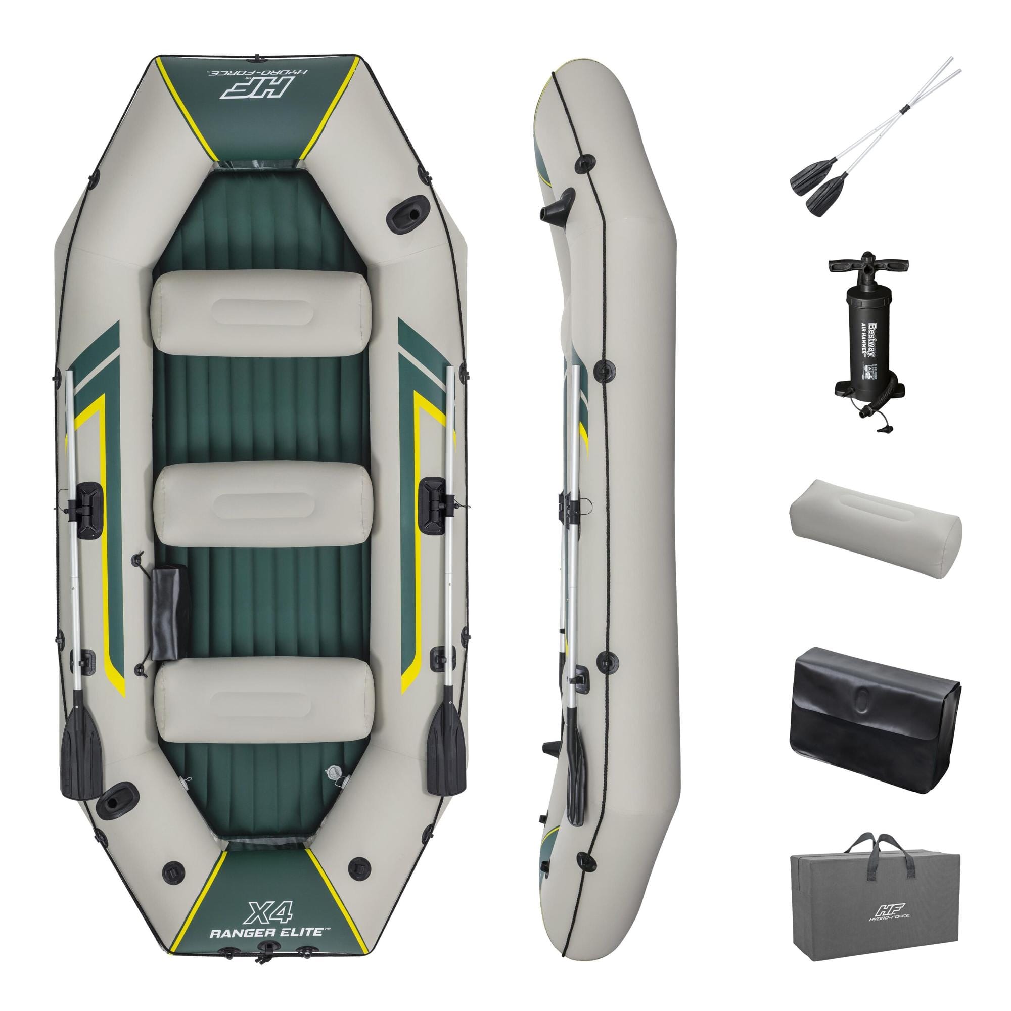 Sport Acquatici Gommone gonfiabile Ranger Elite, 4 posti da 320x148x47 cm Bestway 1