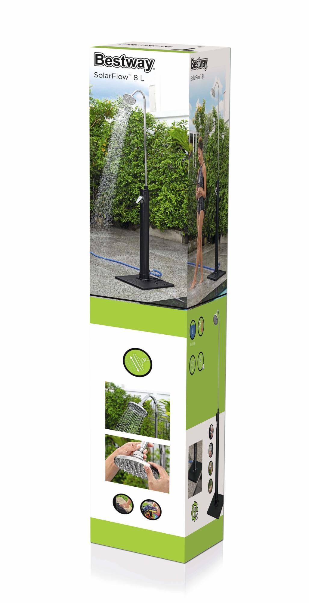 Accessori Piscine e Spa Doccia solare da giardino, 8 litri Bestway 8